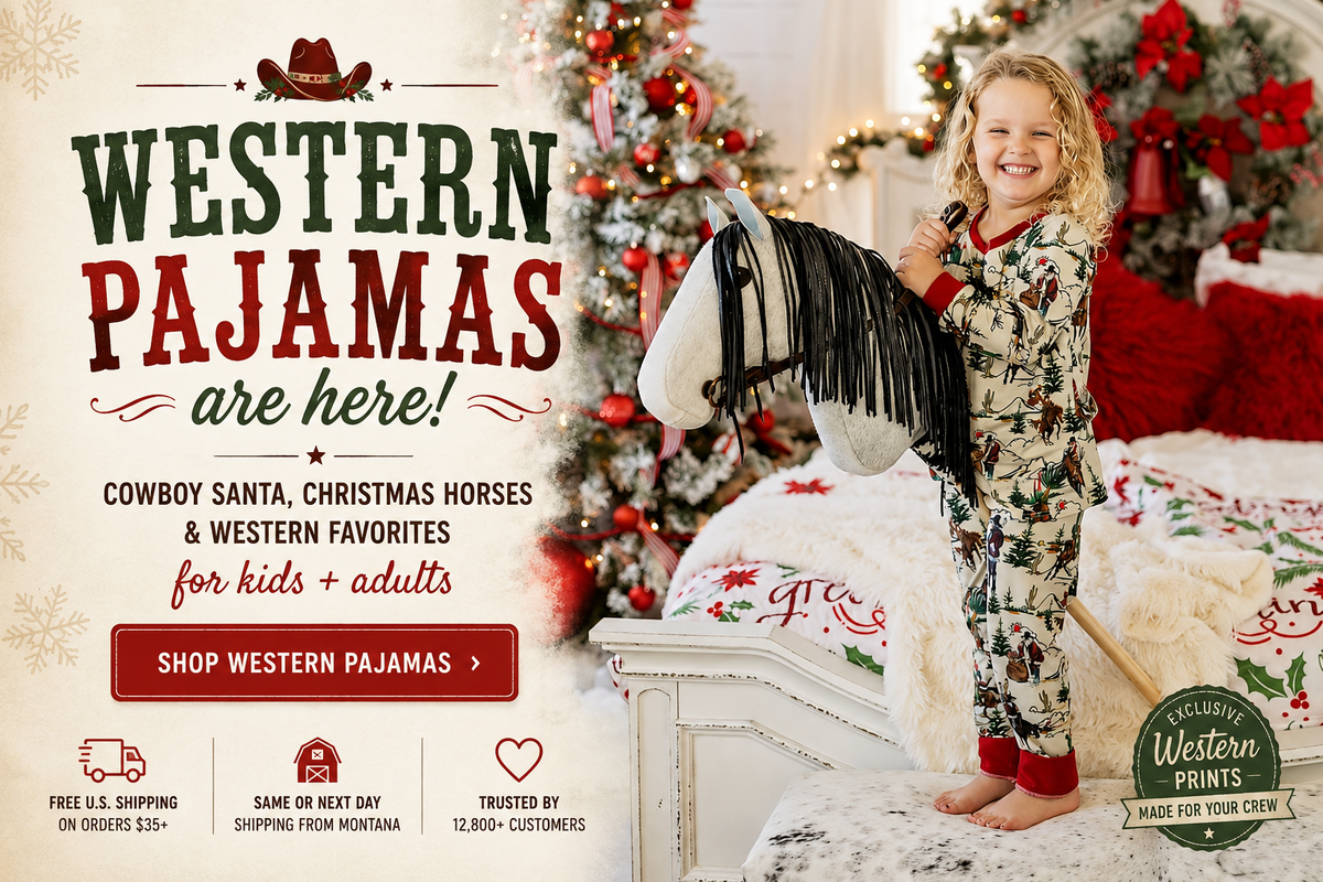Cowboy Christmas Pajamas: Western PJs for the Whole Family