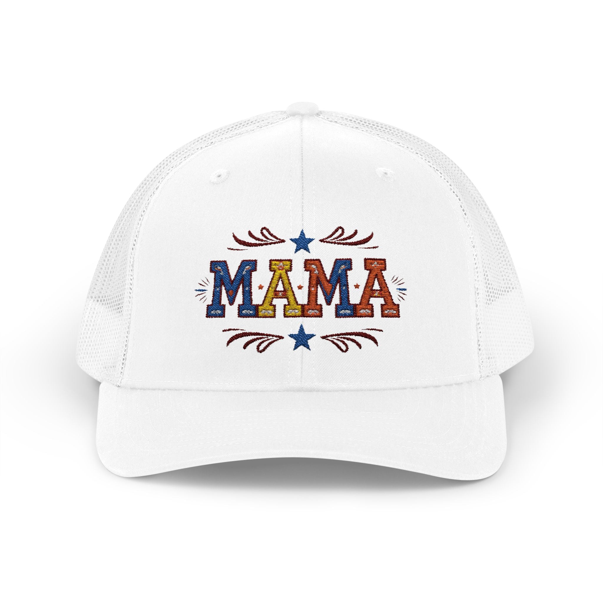 Colorful Mama Trucker Cap , Trendy Snapback Hat for Moms, Mothers Day Gift