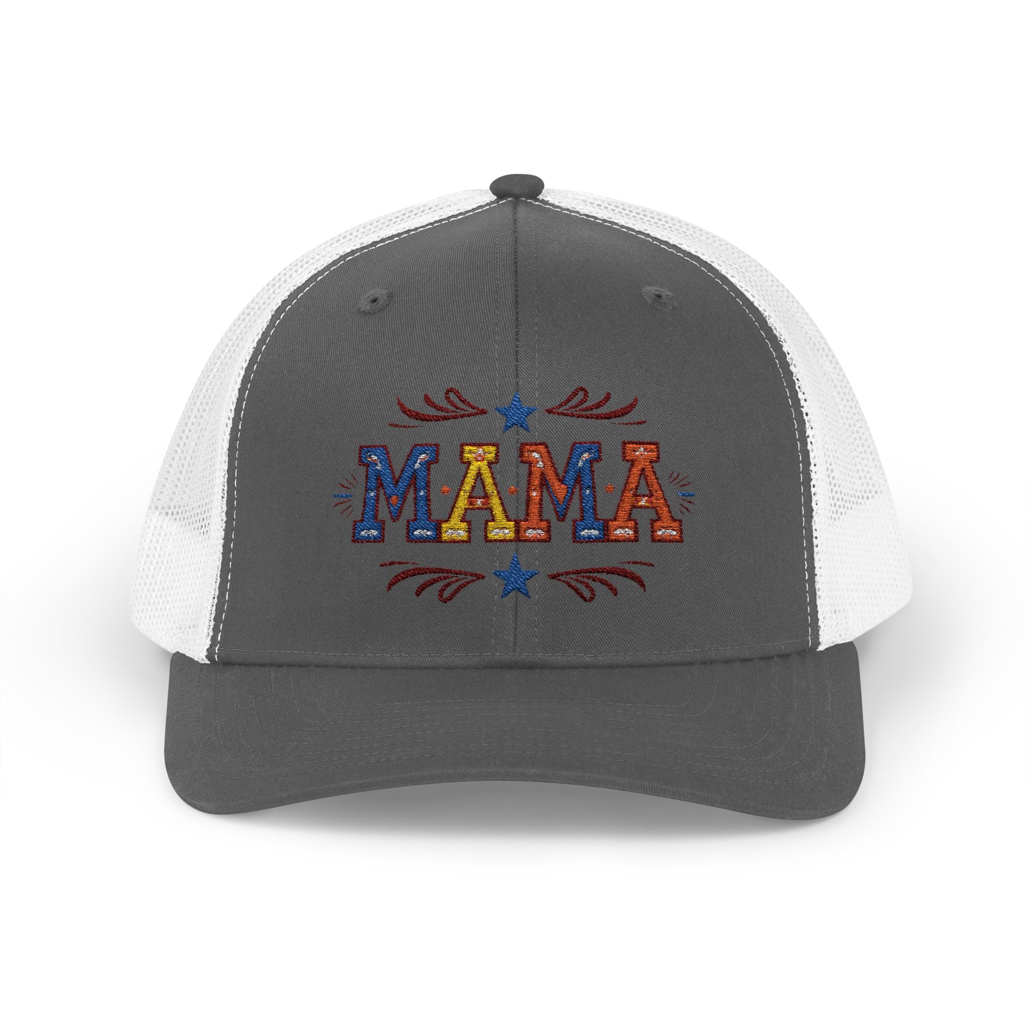 Colorful Mama Trucker Cap , Trendy Snapback Hat for Moms, Mothers Day Gift