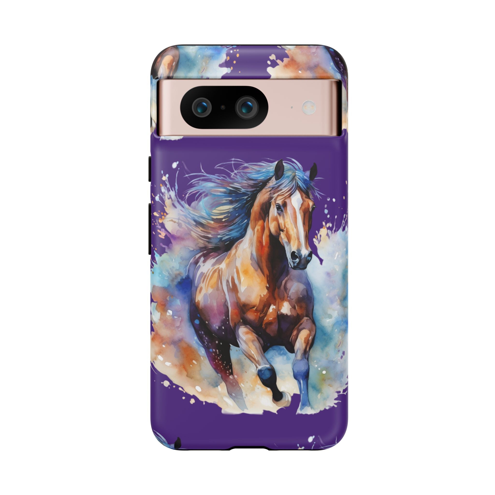 Colorful Horse Phone Case | Impact-Resistant, UV Protected, Horse Iphone Samsung Galaxy Case