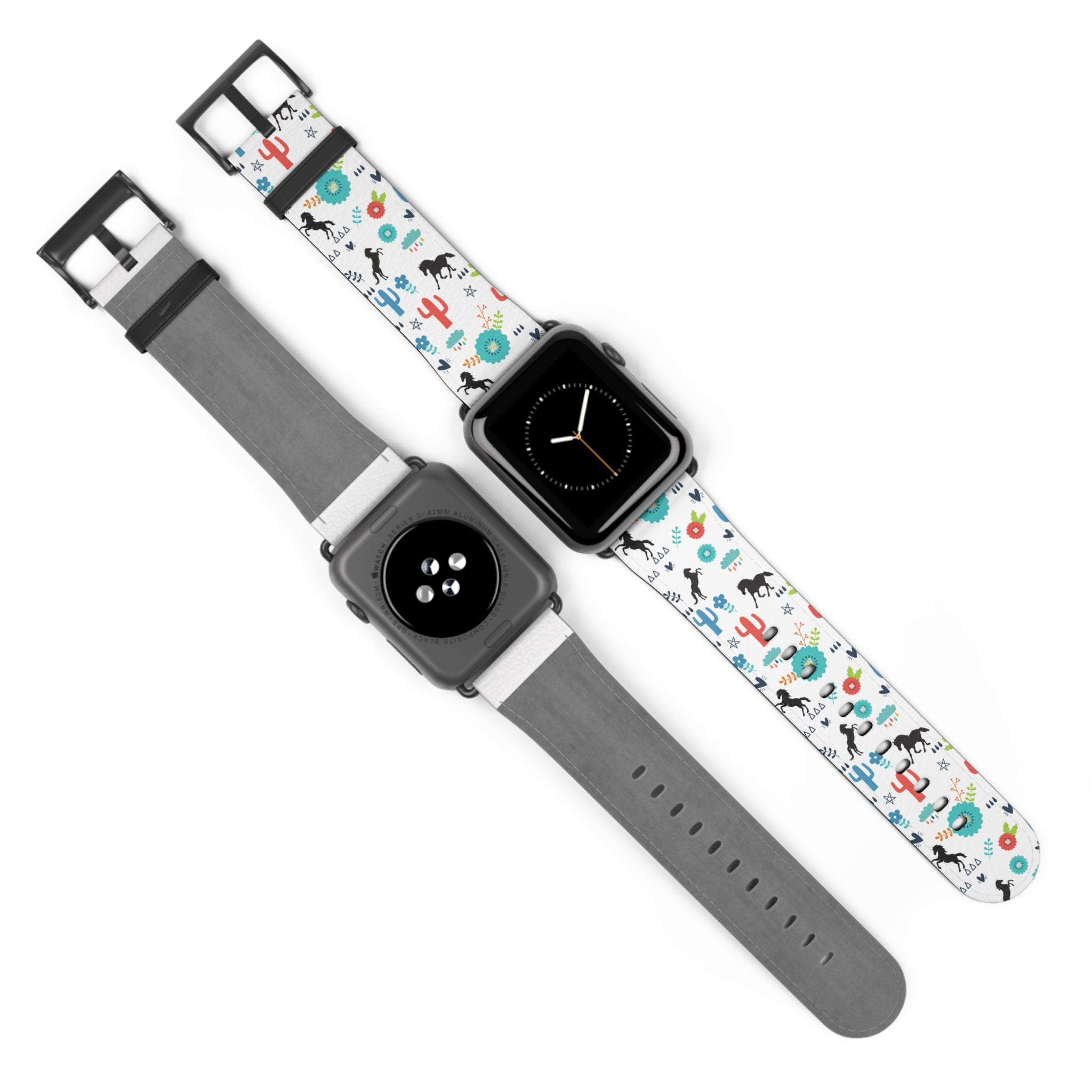 Horse Watch Band, Colorful Boho Western Apple Watch Strap for Cowgirls & Horse Lovers,