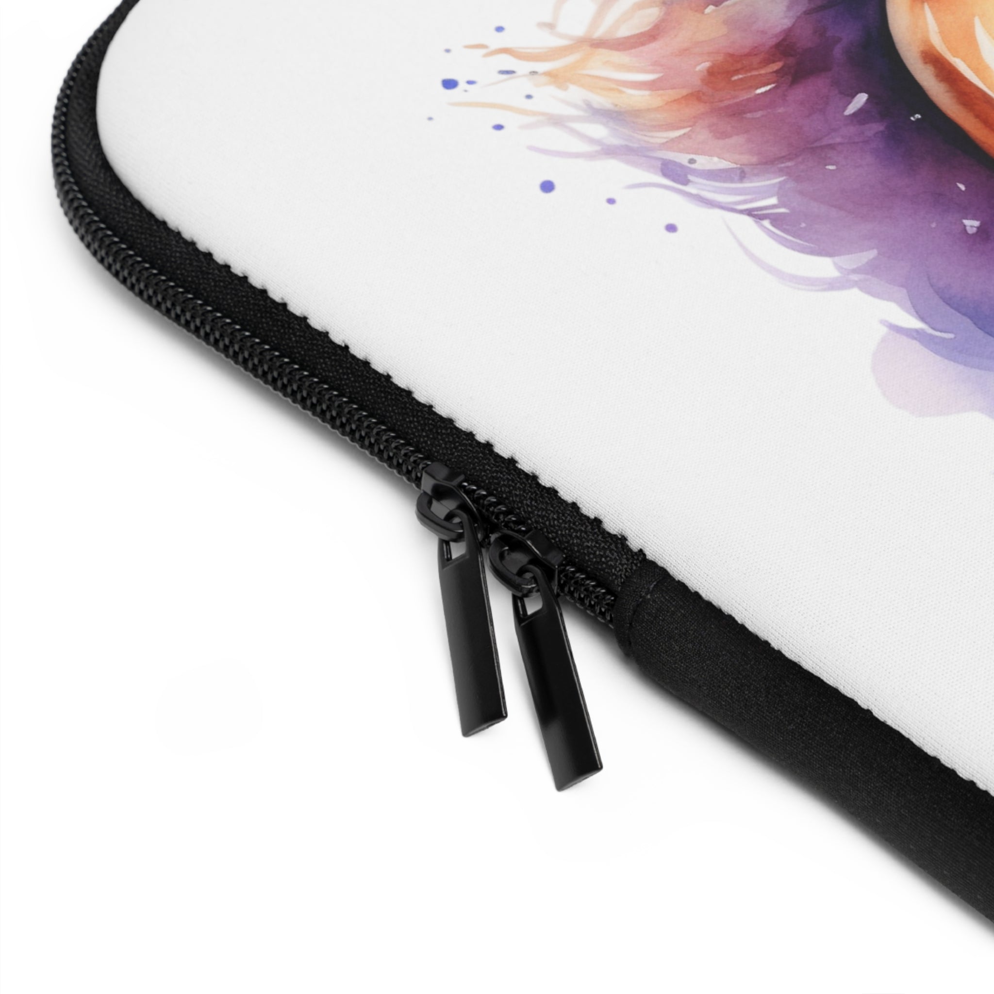 Personalized Horse Laptop Sleeve, Watercolor Horse Case, Custom Name Tech Sleeve, Back to School Gift, Horse Girl Gift, Cowgirl Laptop Cover