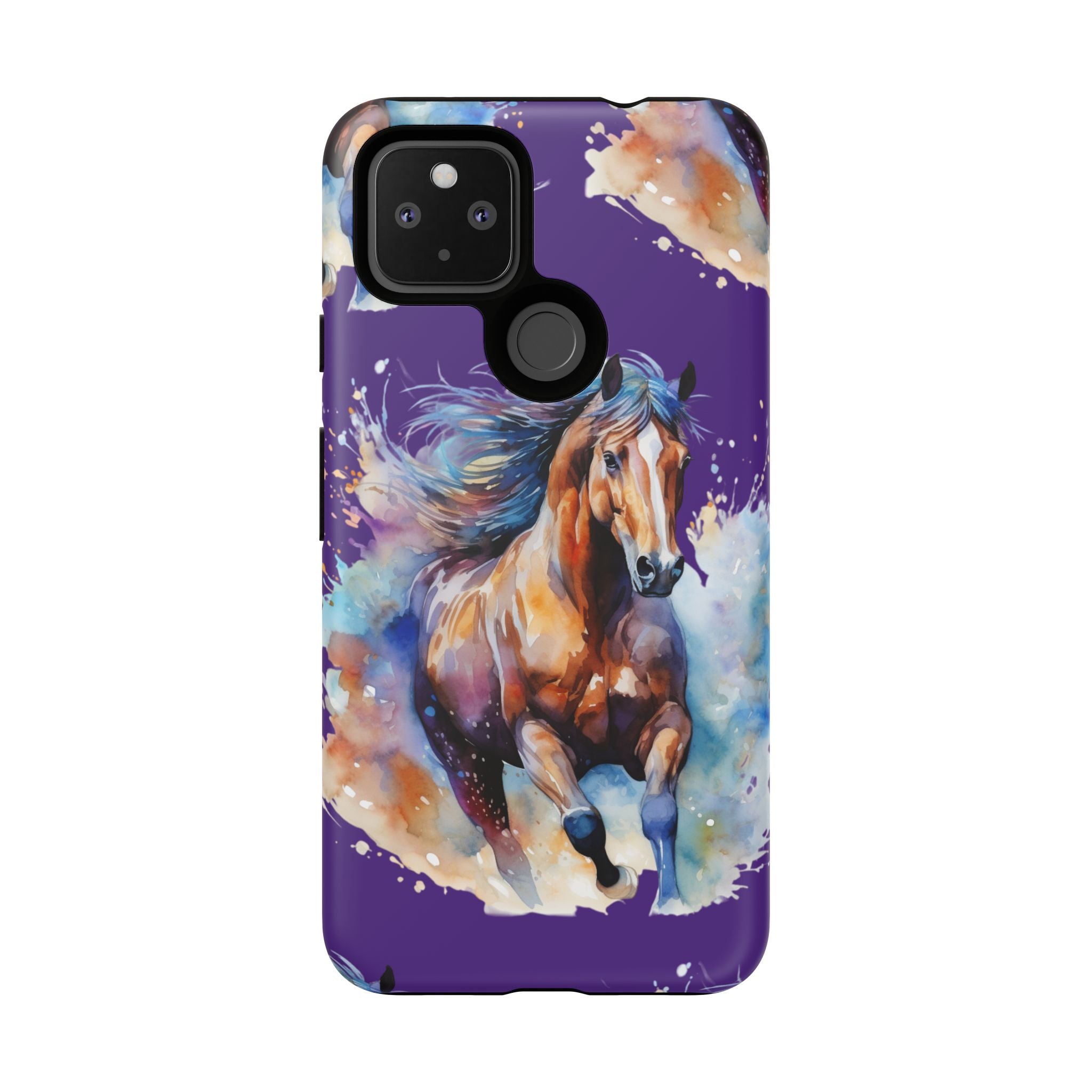 Colorful Horse Phone Case | Impact-Resistant, UV Protected, Horse Iphone Samsung Galaxy Case