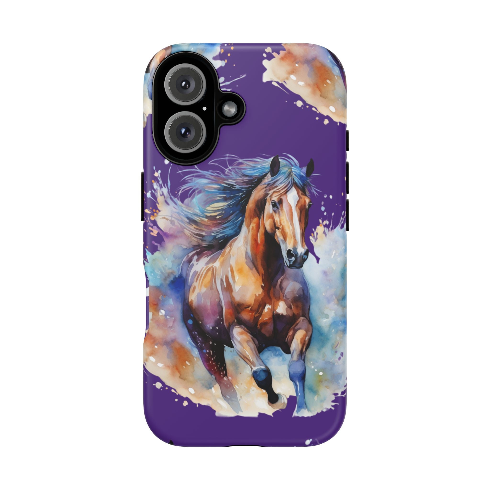 Colorful Horse Phone Case | Impact-Resistant, UV Protected, Horse Iphone Samsung Galaxy Case