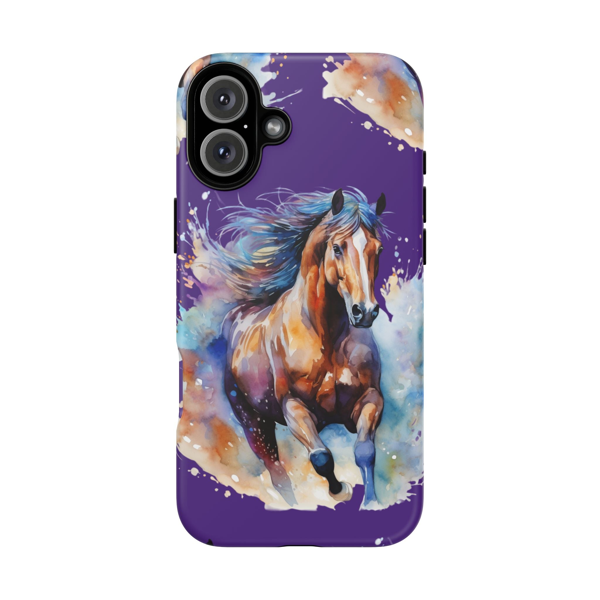 Colorful Horse Phone Case | Impact-Resistant, UV Protected, Horse Iphone Samsung Galaxy Case