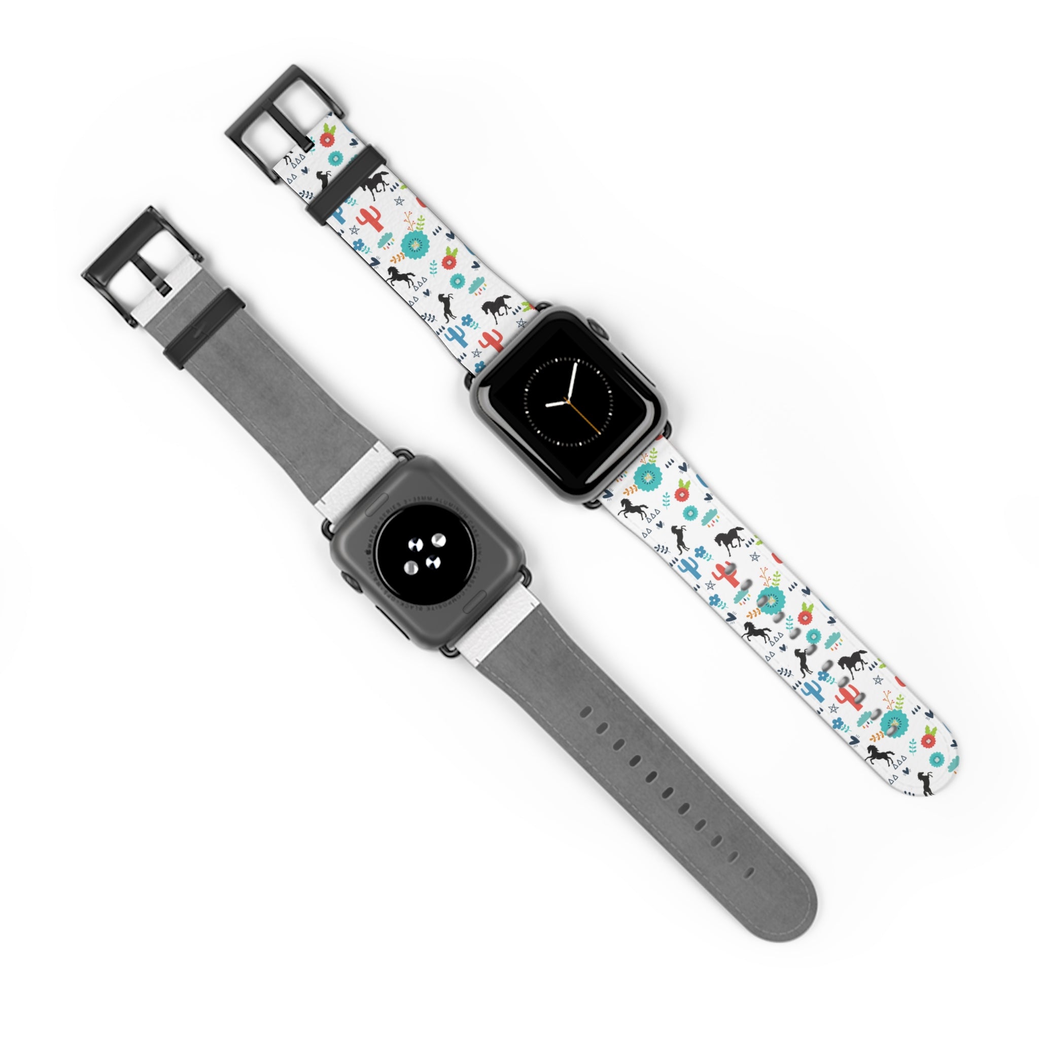 Horse Watch Band, Colorful Boho Western Apple Watch Strap for Cowgirls & Horse Lovers,