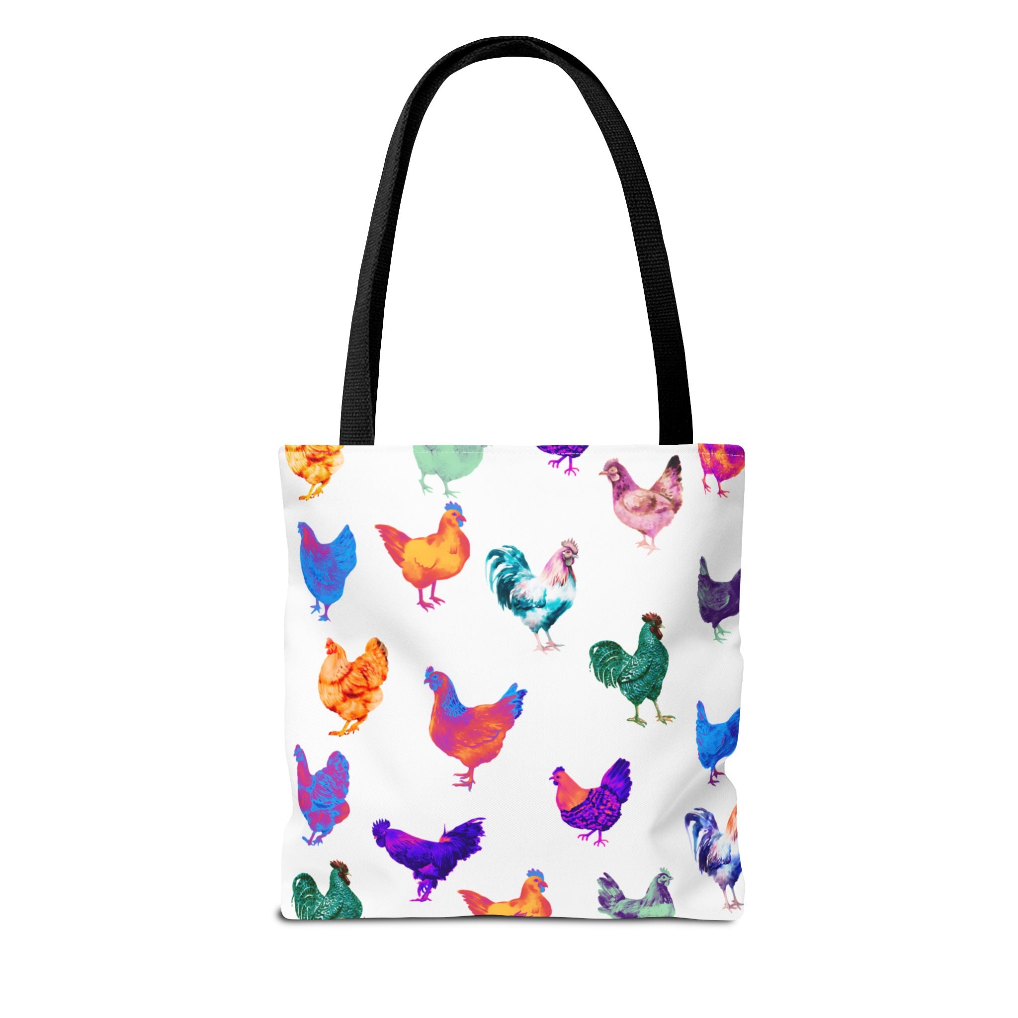 Personalized CRAZY CHICKEN LADY Tote Bag, ,  Custom Name Gift for Chicken Lovers,