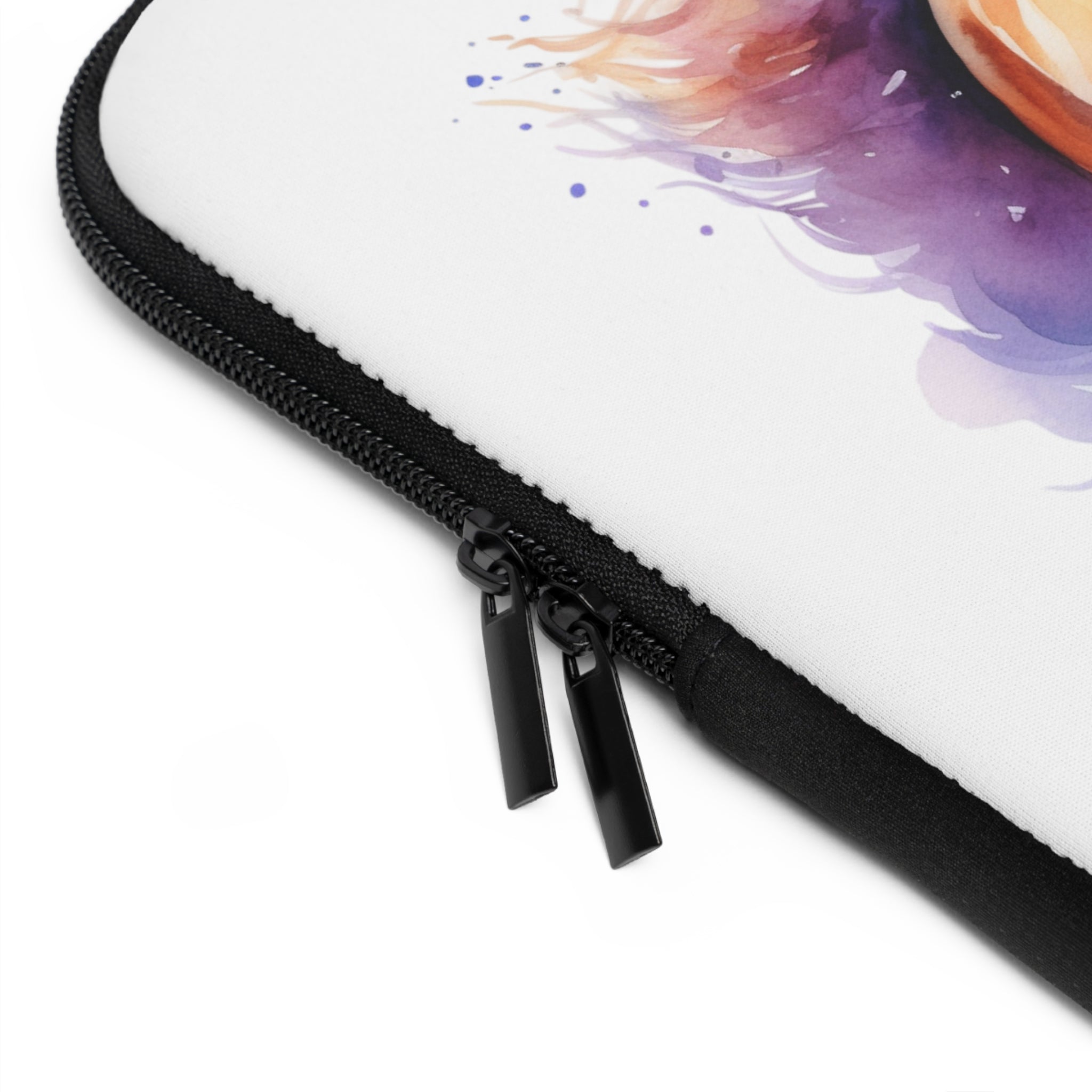 Personalized Horse Laptop Sleeve, Watercolor Horse Case, Custom Name Tech Sleeve, Back to School Gift, Horse Girl Gift, Cowgirl Laptop Cover