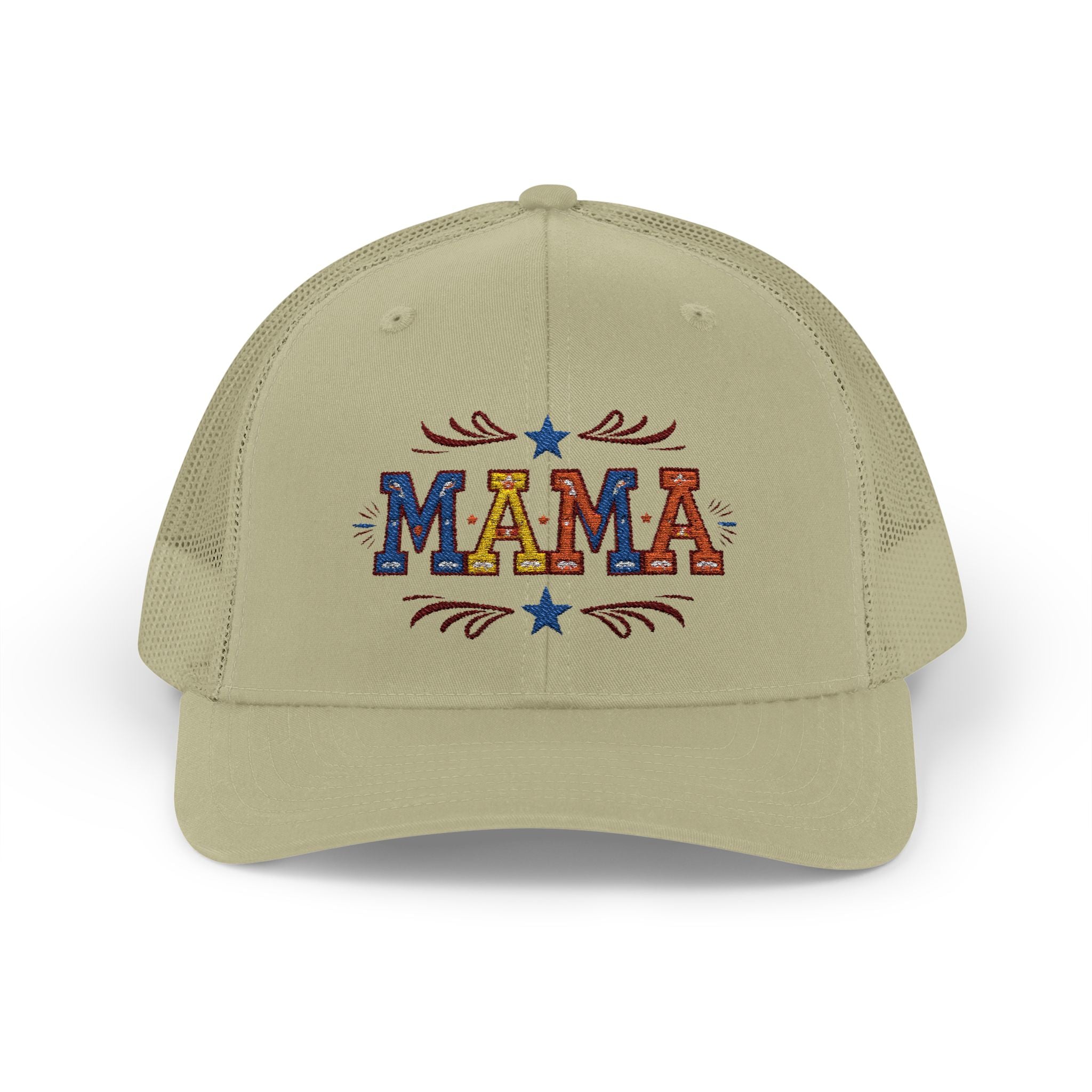 Colorful Mama Trucker Cap , Trendy Snapback Hat for Moms, Mothers Day Gift
