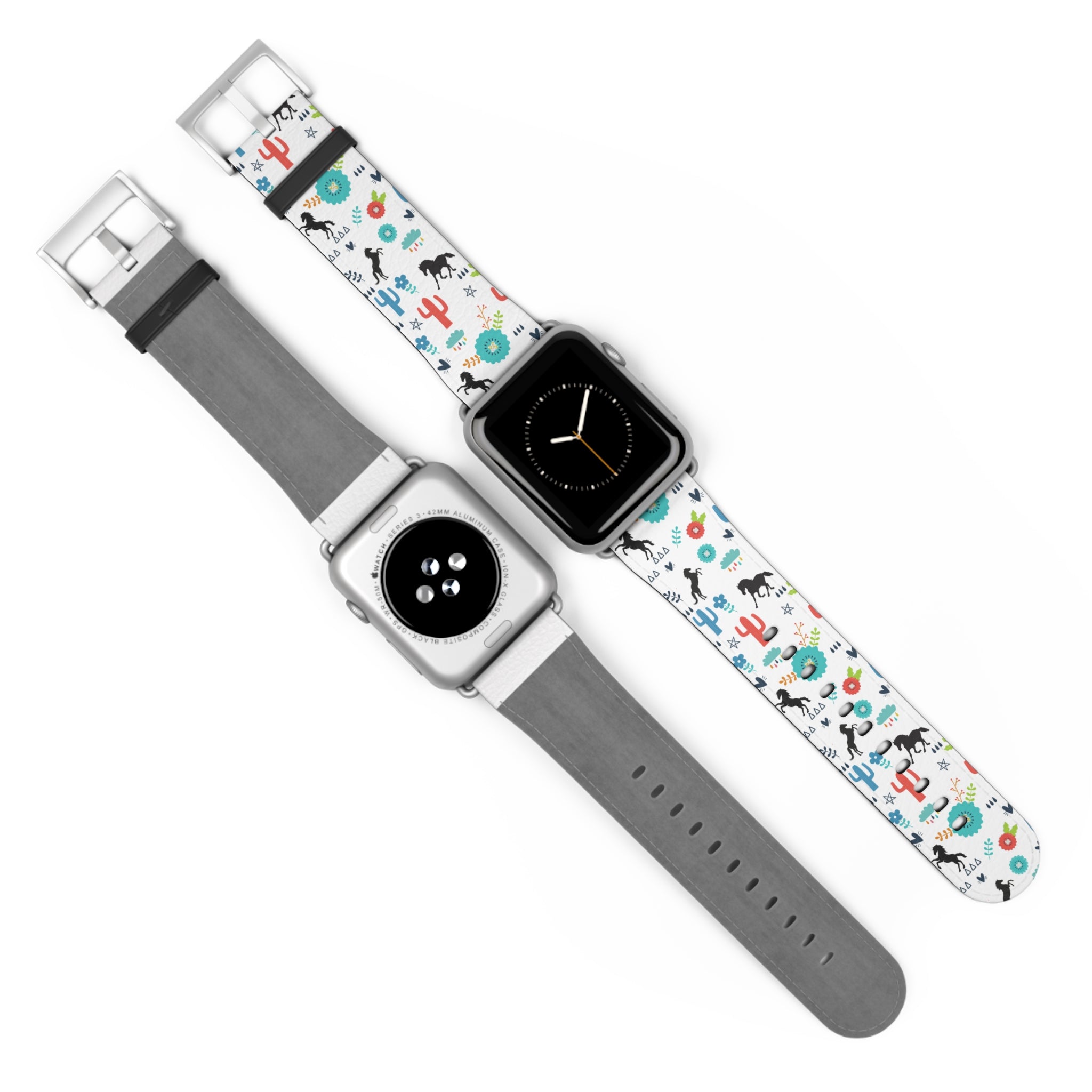 Horse Watch Band, Colorful Boho Western Apple Watch Strap for Cowgirls & Horse Lovers,