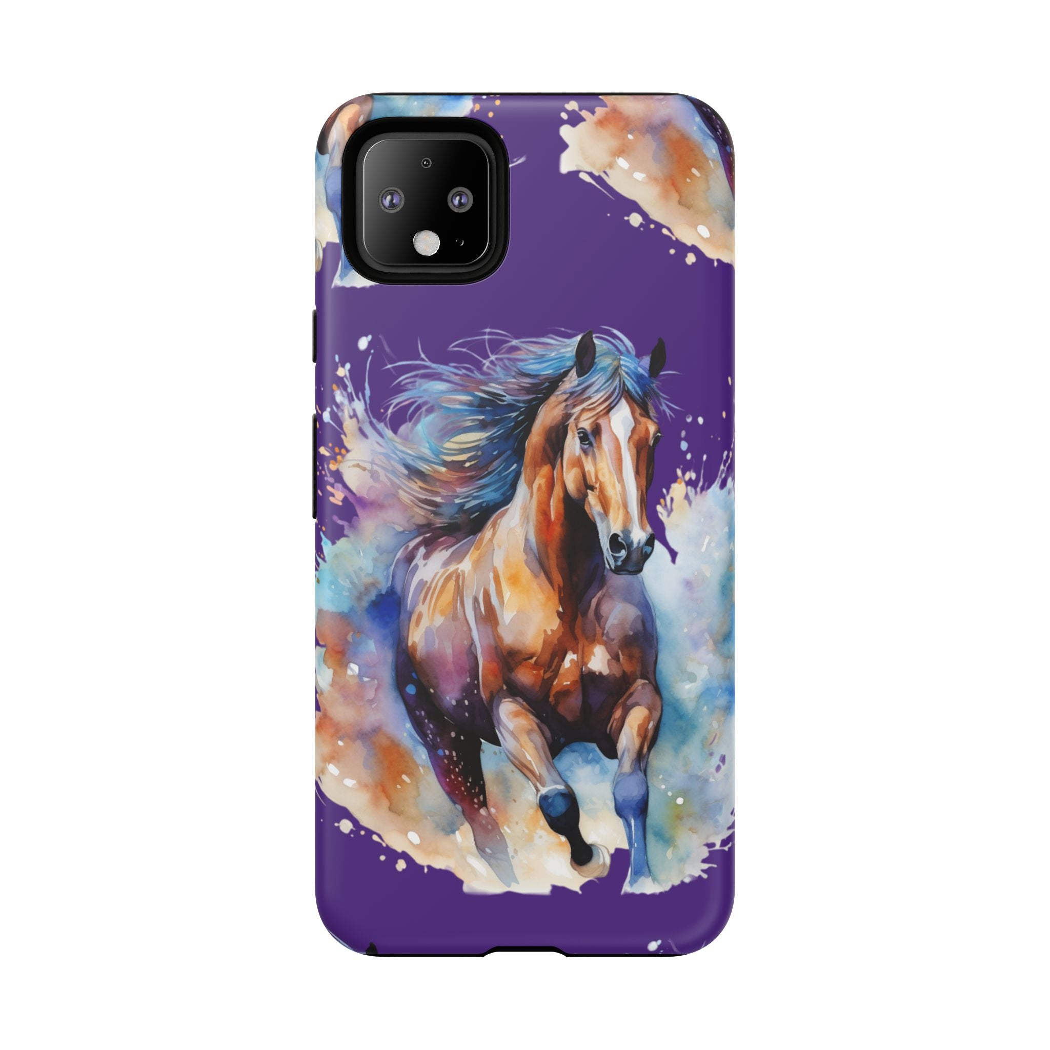 Colorful Horse Phone Case | Impact-Resistant, UV Protected, Horse Iphone Samsung Galaxy Case