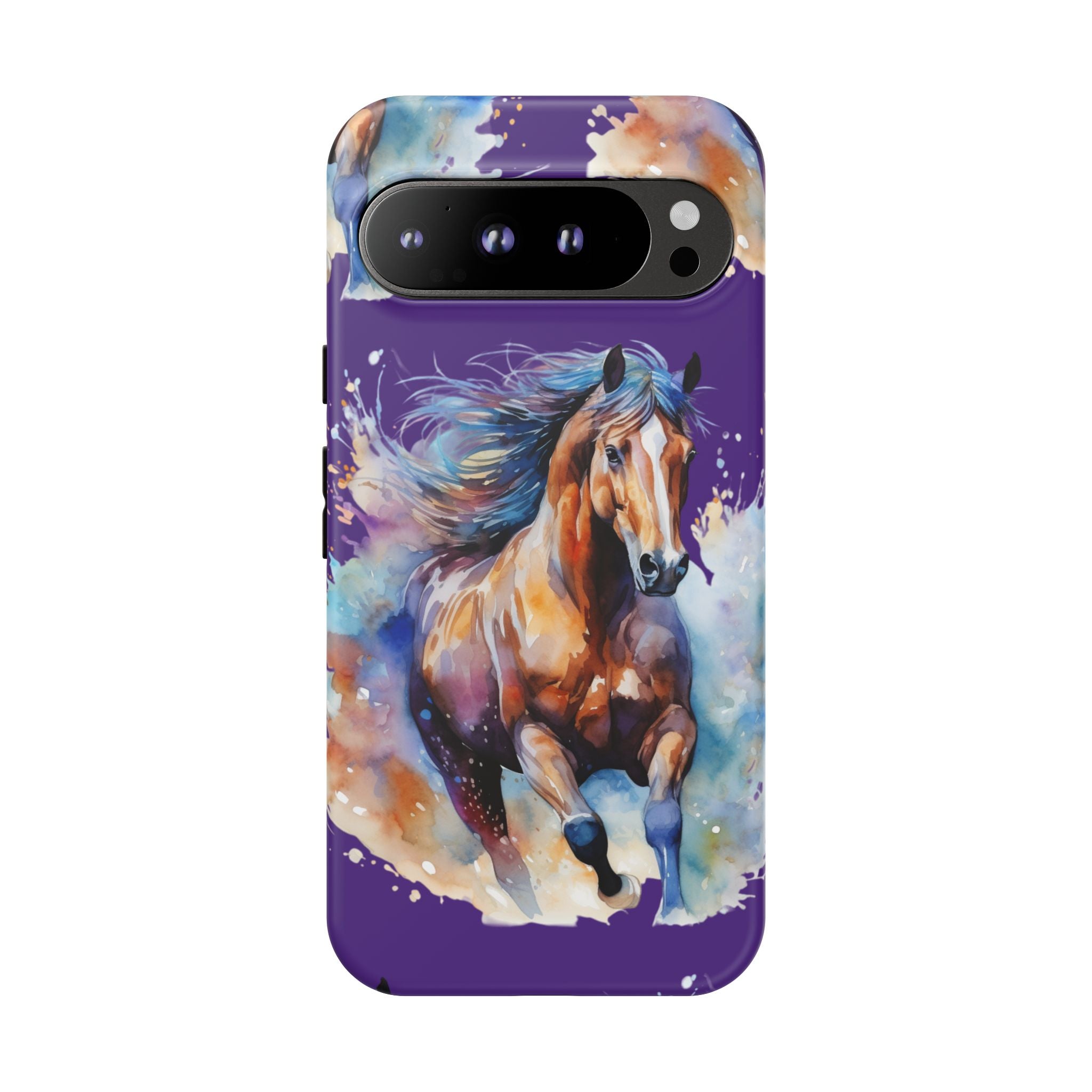 Colorful Horse Phone Case | Impact-Resistant, UV Protected, Horse Iphone Samsung Galaxy Case