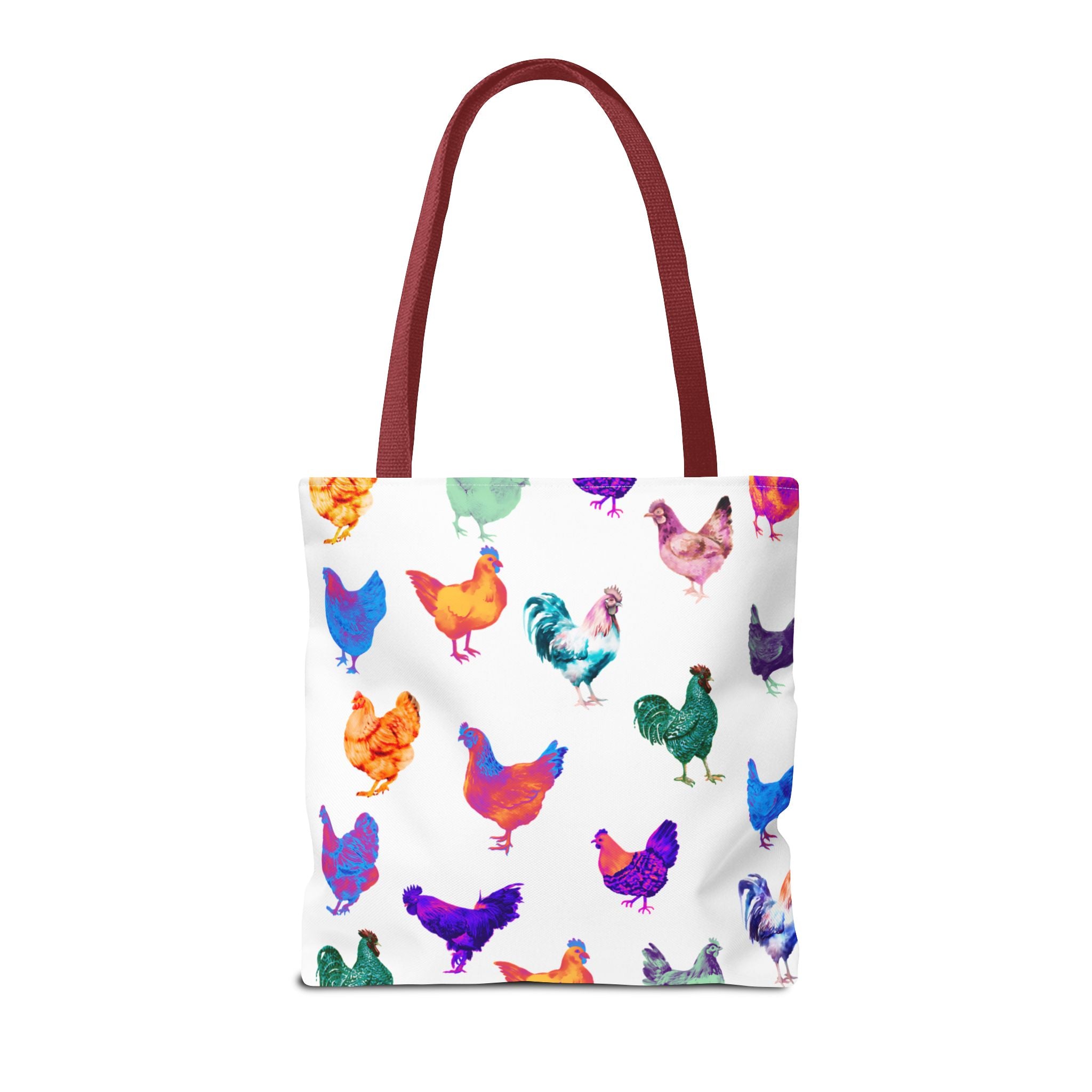 Personalized CRAZY CHICKEN LADY Tote Bag, ,  Custom Name Gift for Chicken Lovers,