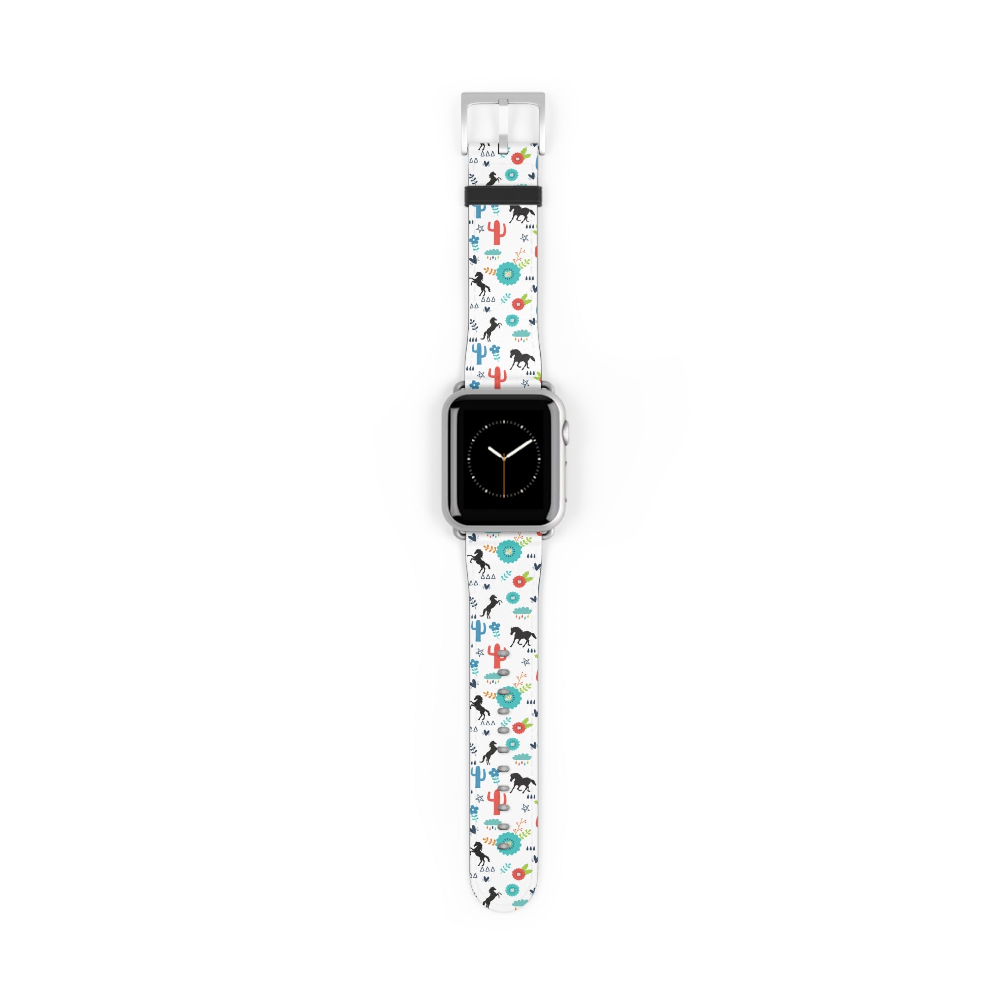 Horse Watch Band, Colorful Boho Western Apple Watch Strap for Cowgirls & Horse Lovers,