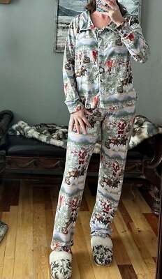 Cowboy Santa Family Christmas Pajamas: Western Holiday PJs, Matching Family