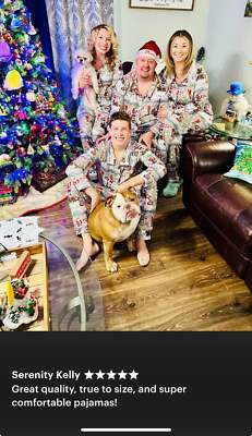 Cowboy Santa Family Christmas Pajamas: Western Holiday PJs, Matching Family