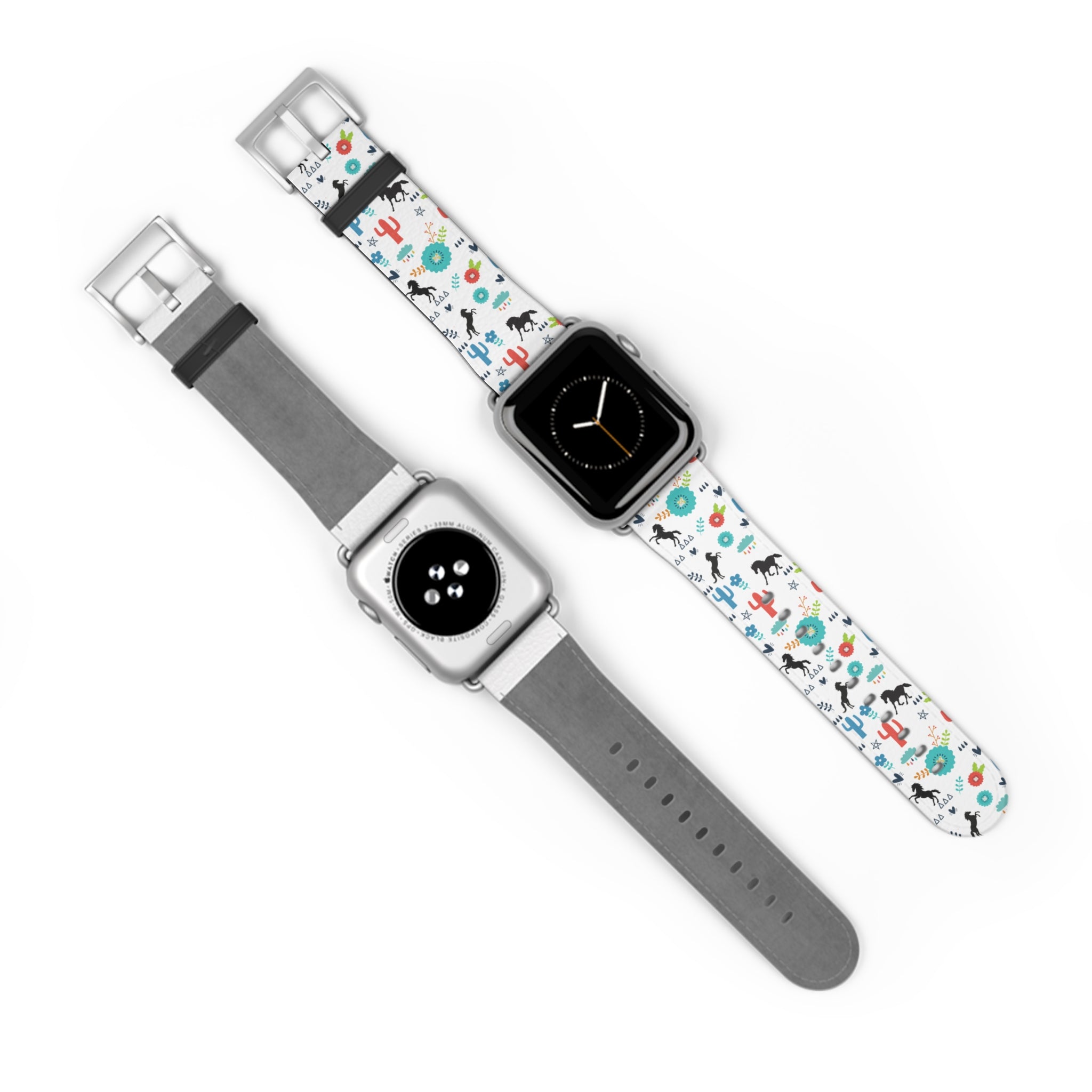 Horse Watch Band, Colorful Boho Western Apple Watch Strap for Cowgirls & Horse Lovers,