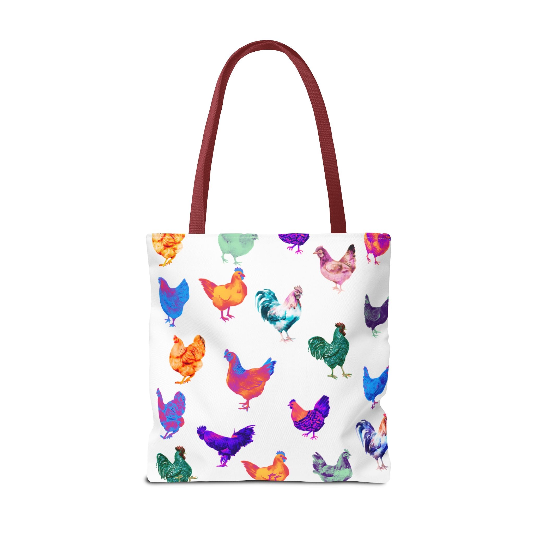 Personalized CRAZY CHICKEN LADY Tote Bag, ,  Custom Name Gift for Chicken Lovers,