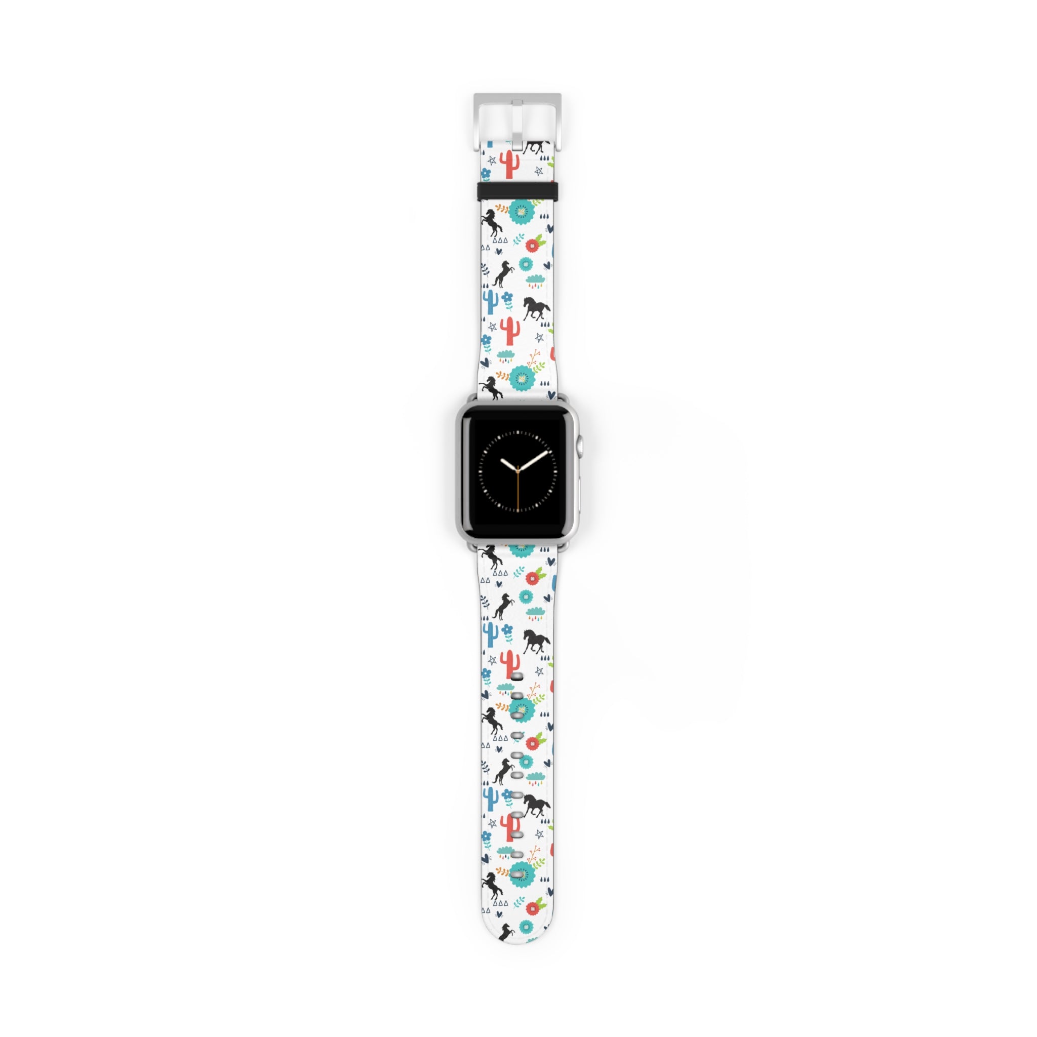 Horse Watch Band, Colorful Boho Western Apple Watch Strap for Cowgirls & Horse Lovers,