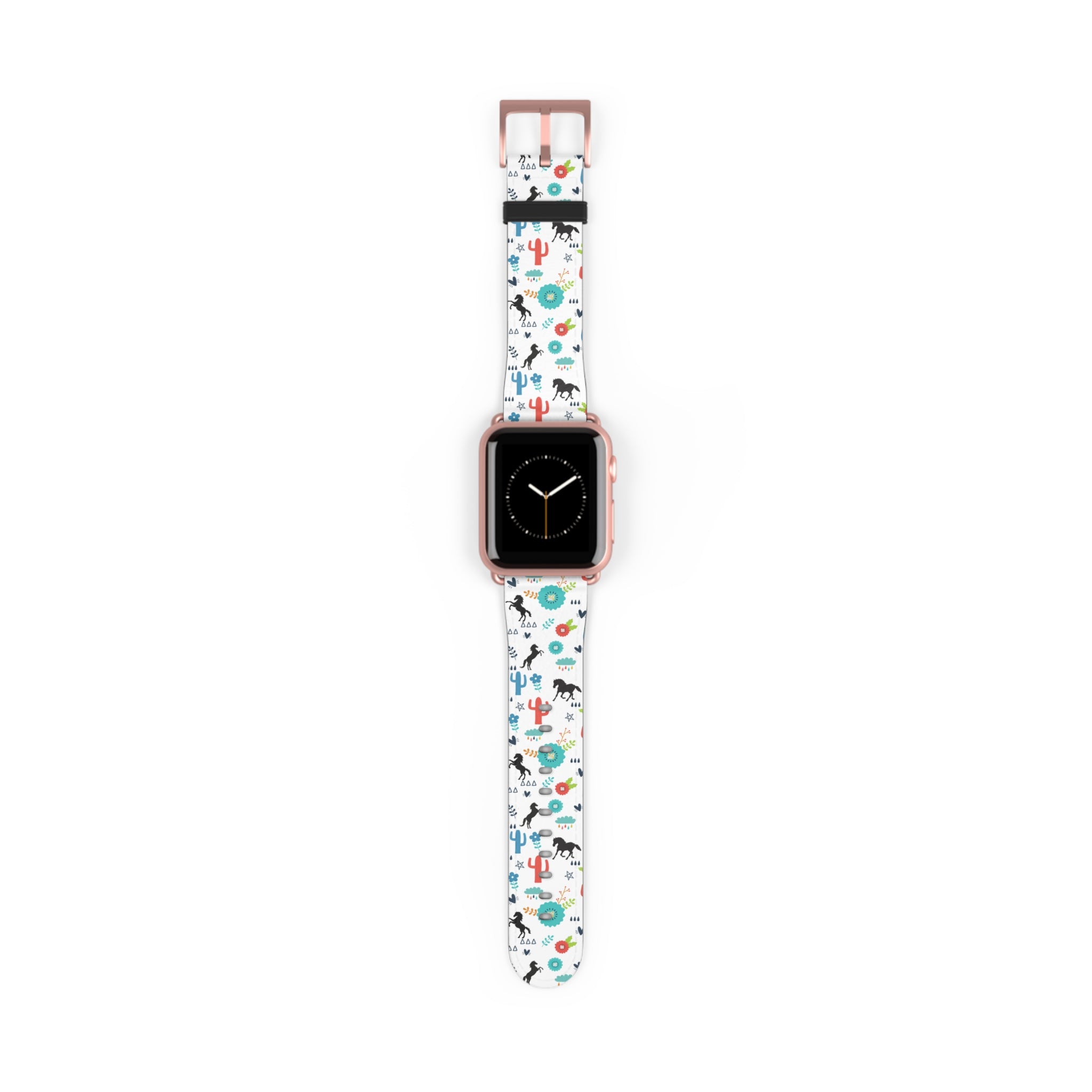 Horse Watch Band, Colorful Boho Western Apple Watch Strap for Cowgirls & Horse Lovers,