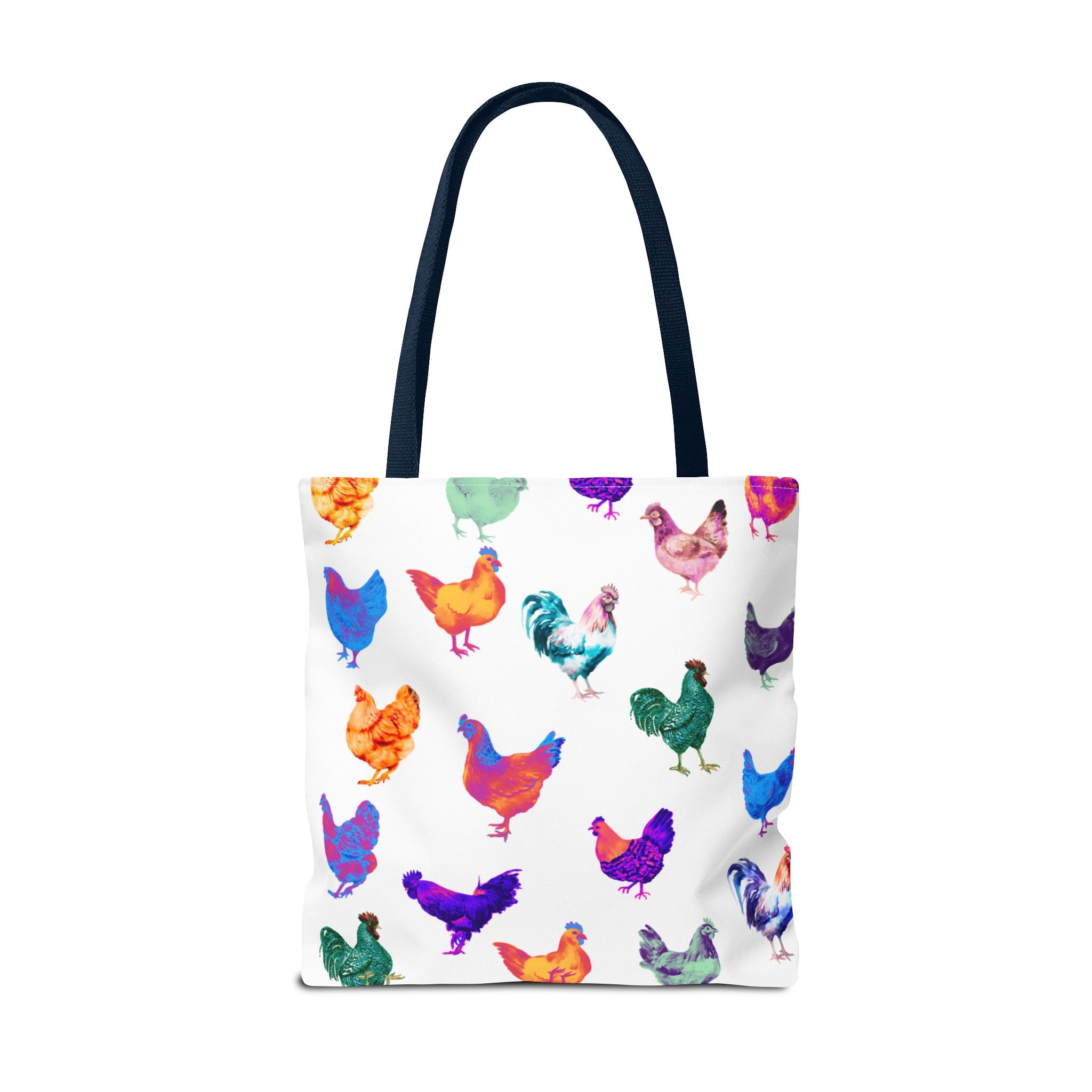 Personalized CRAZY CHICKEN LADY Tote Bag, ,  Custom Name Gift for Chicken Lovers,