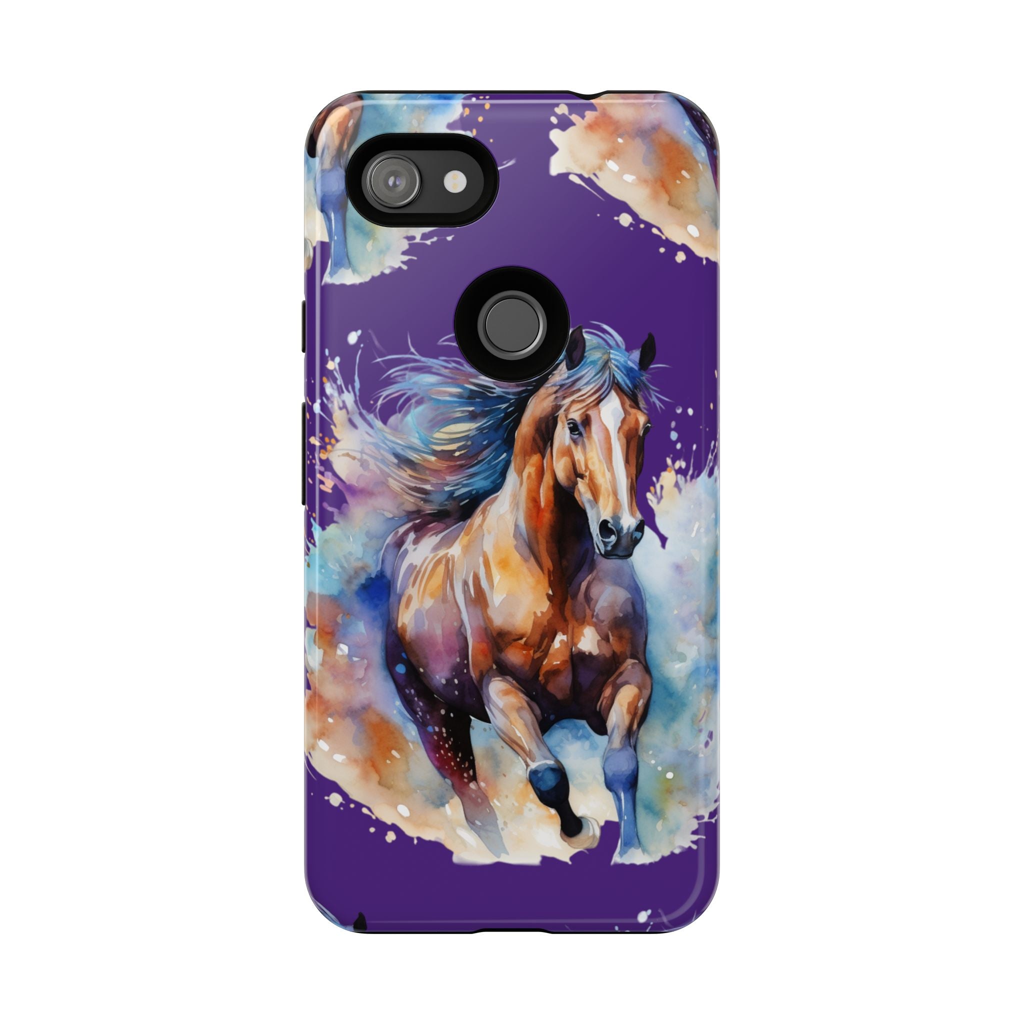 Colorful Horse Phone Case | Impact-Resistant, UV Protected, Horse Iphone Samsung Galaxy Case