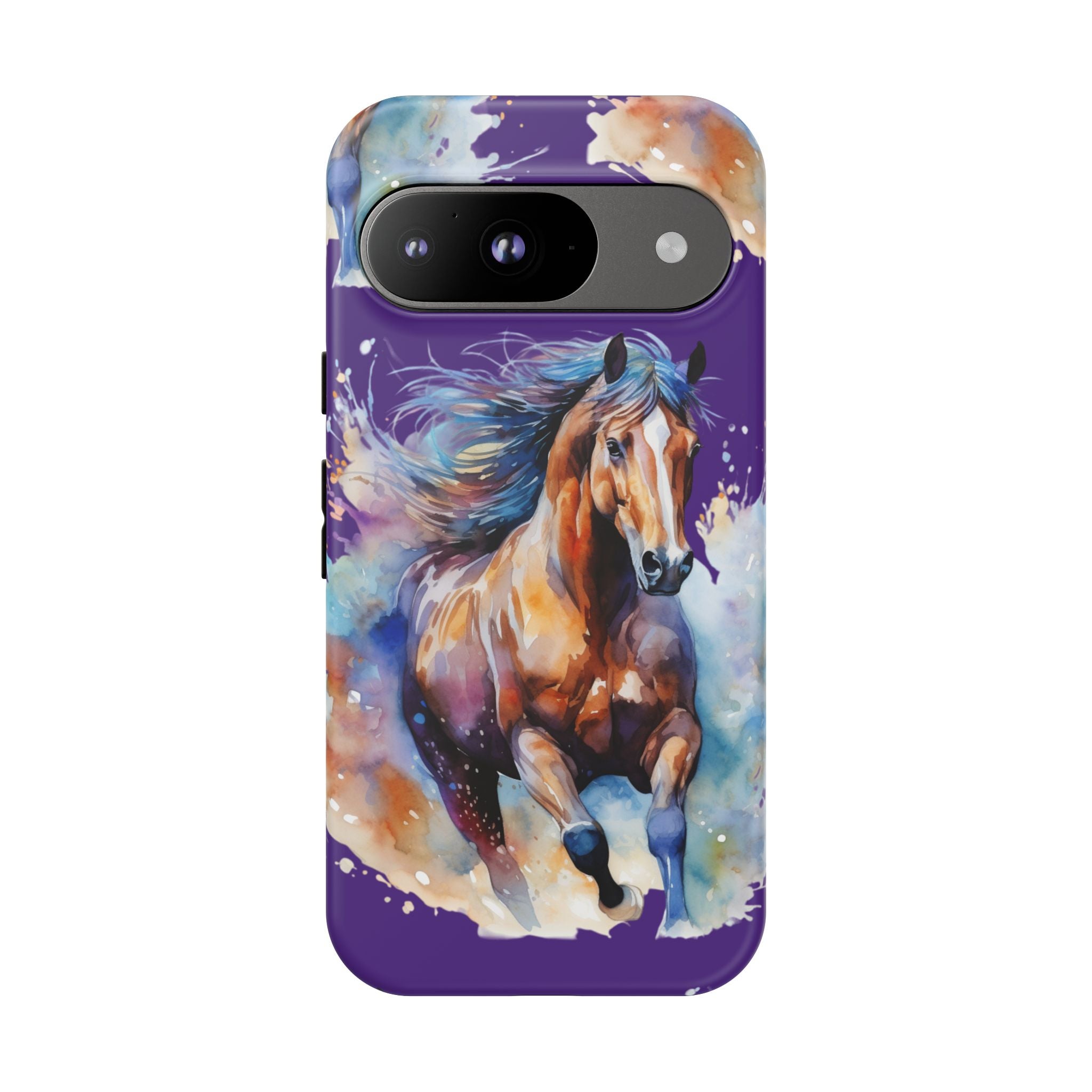 Colorful Horse Phone Case | Impact-Resistant, UV Protected, Horse Iphone Samsung Galaxy Case