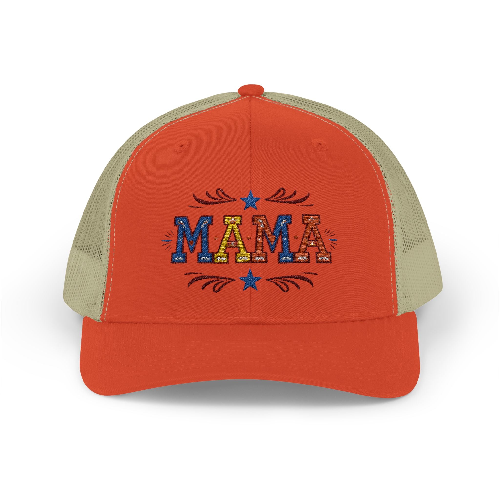 Colorful Mama Trucker Cap , Trendy Snapback Hat for Moms, Mothers Day Gift