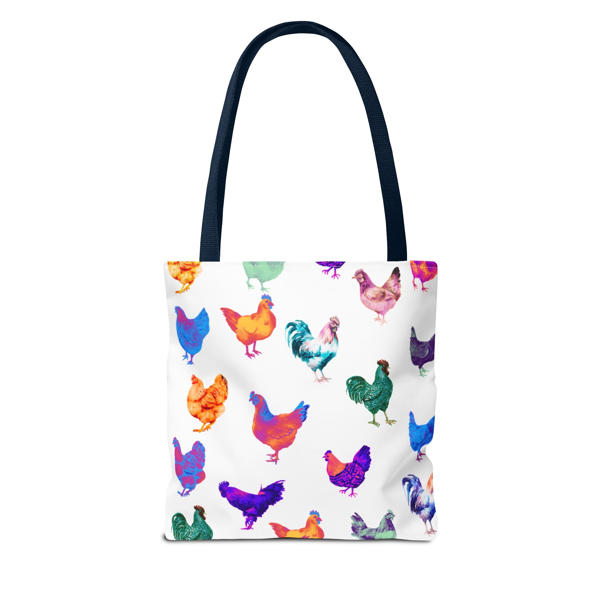 Personalized CRAZY CHICKEN LADY Tote Bag, ,  Custom Name Gift for Chicken Lovers,