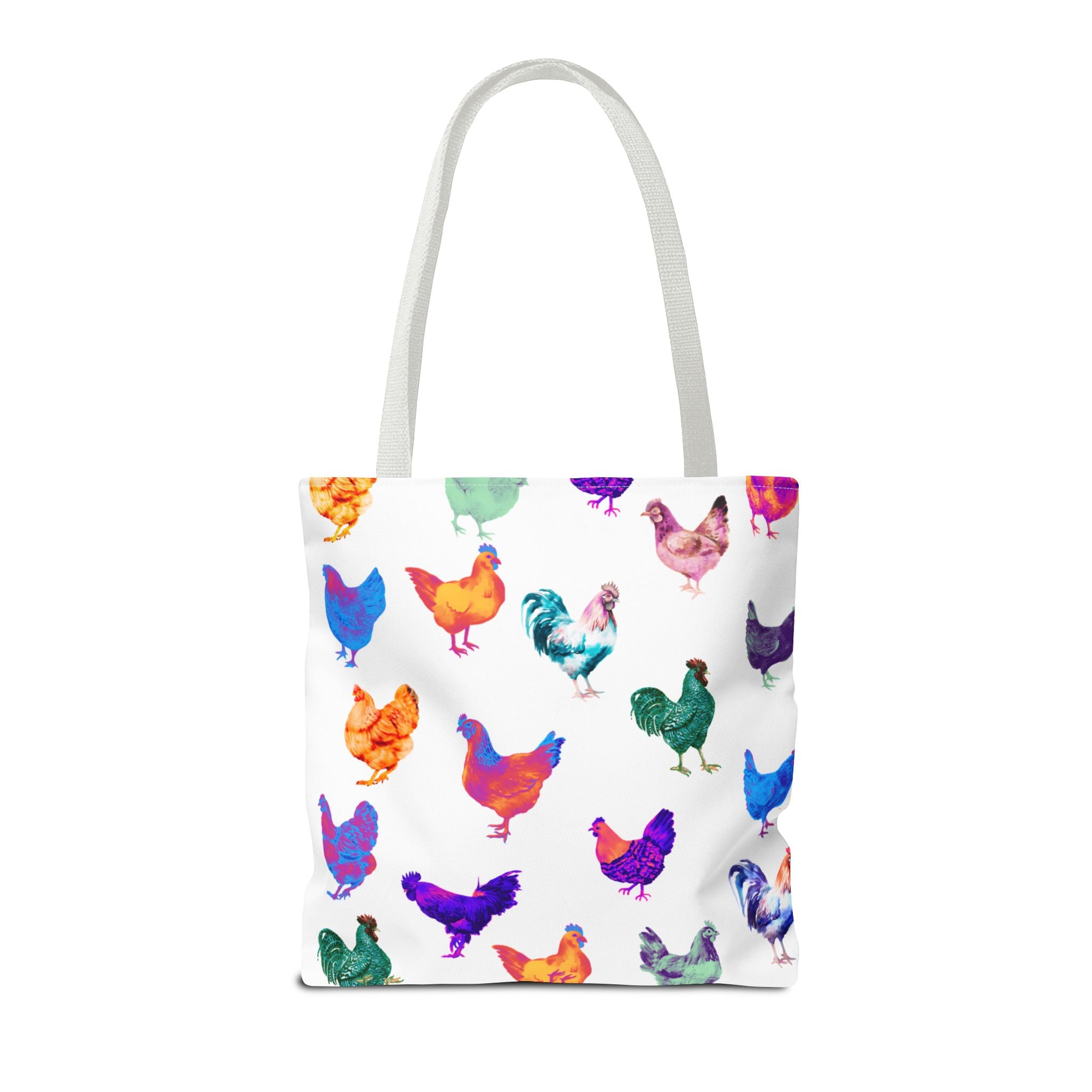 Personalized CRAZY CHICKEN LADY Tote Bag, ,  Custom Name Gift for Chicken Lovers,