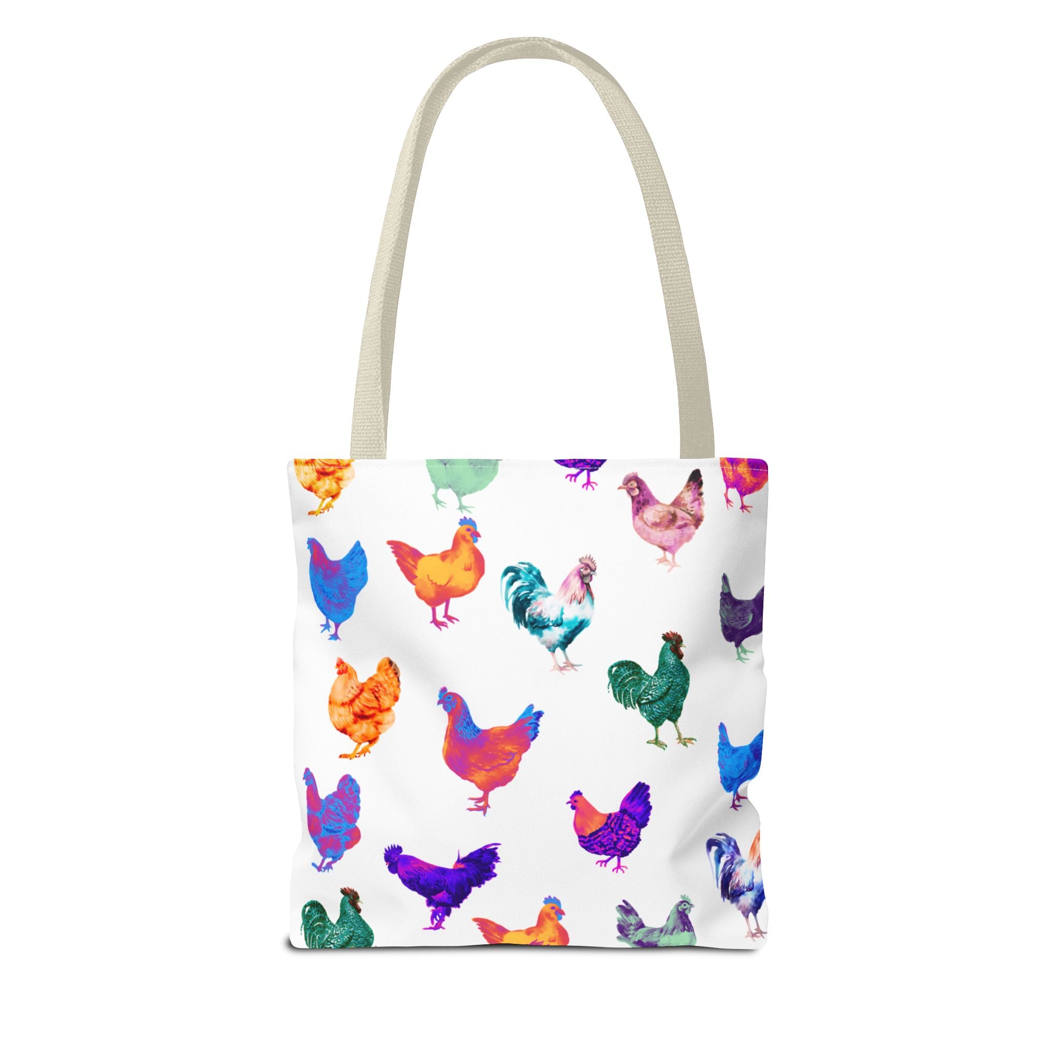 Personalized CRAZY CHICKEN LADY Tote Bag, ,  Custom Name Gift for Chicken Lovers,