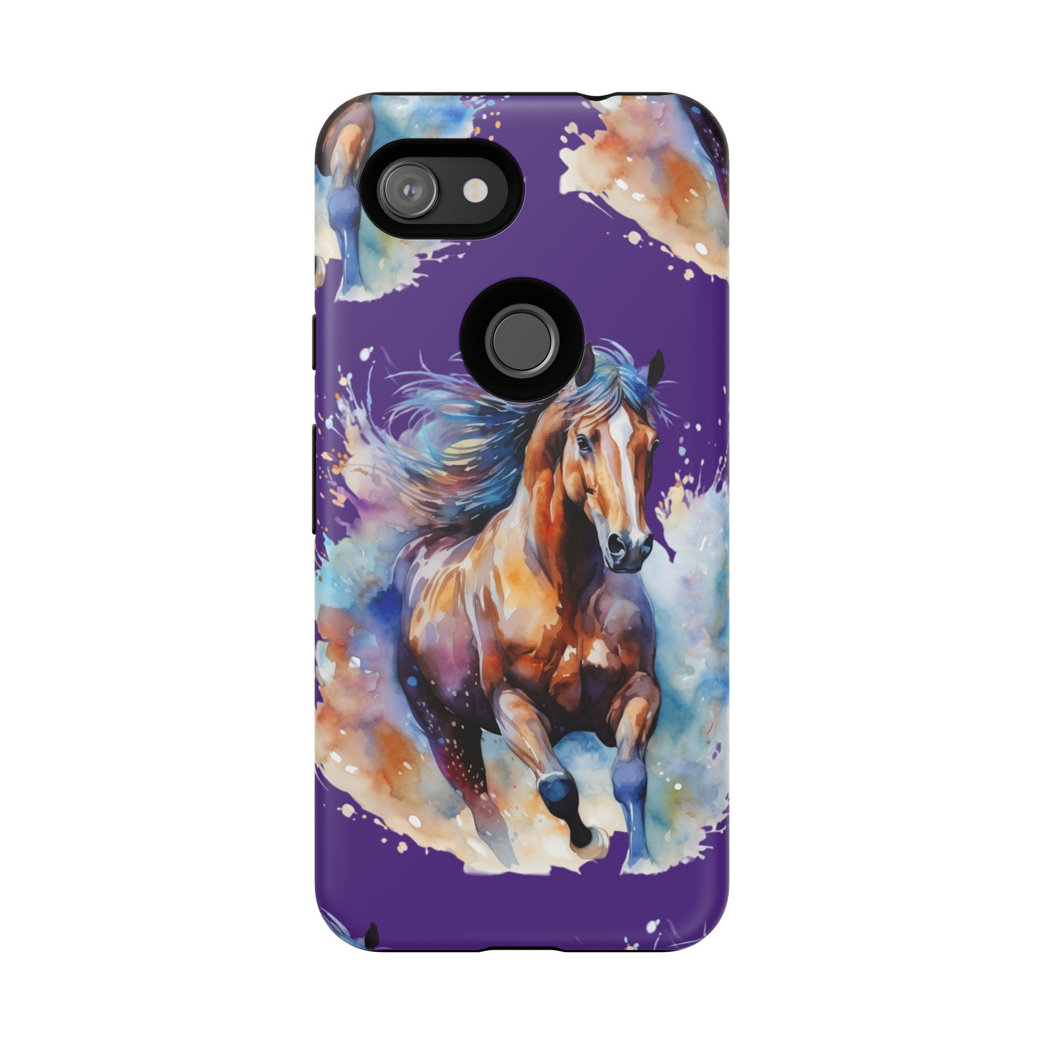 Colorful Horse Phone Case | Impact-Resistant, UV Protected, Horse Iphone Samsung Galaxy Case