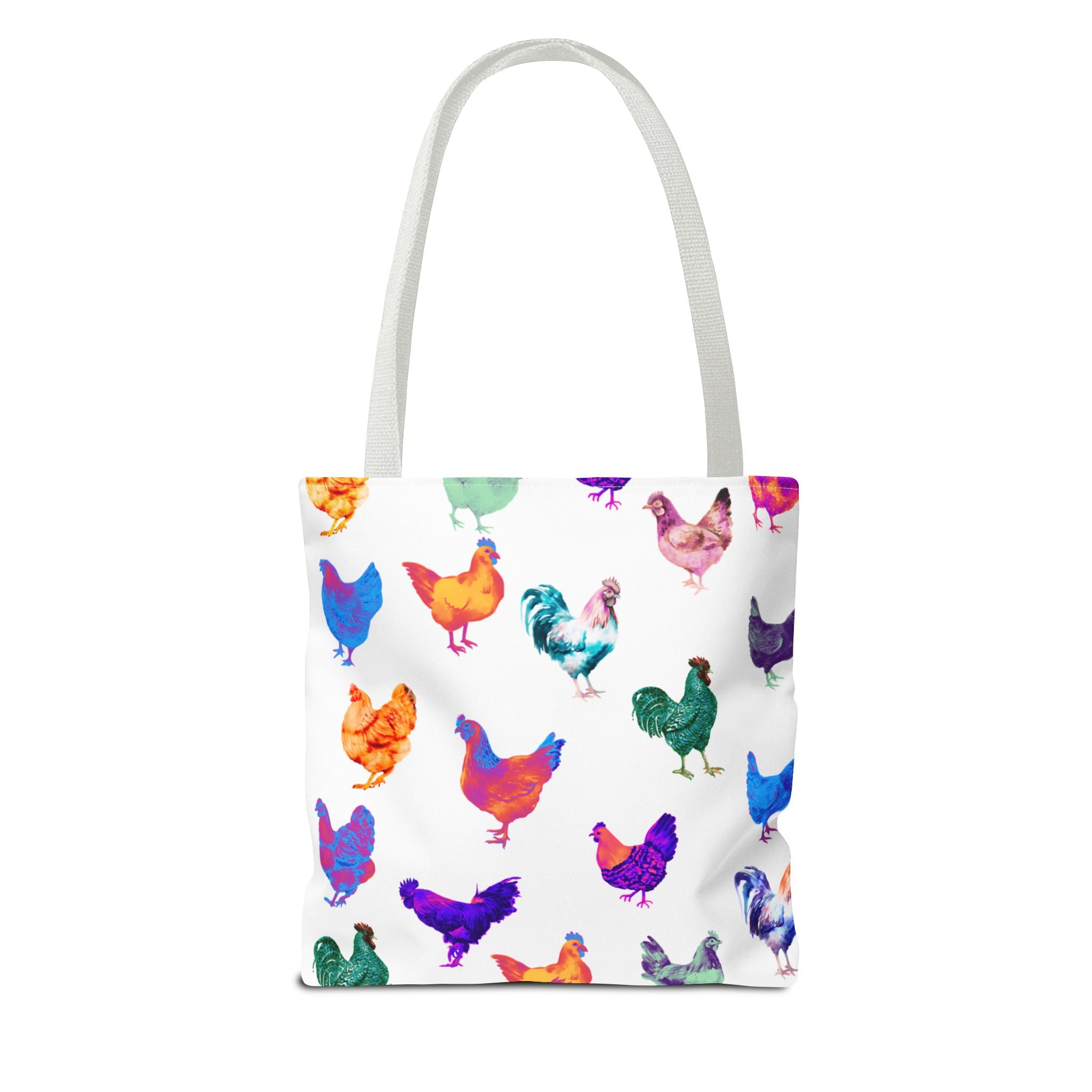 Personalized CRAZY CHICKEN LADY Tote Bag, ,  Custom Name Gift for Chicken Lovers,
