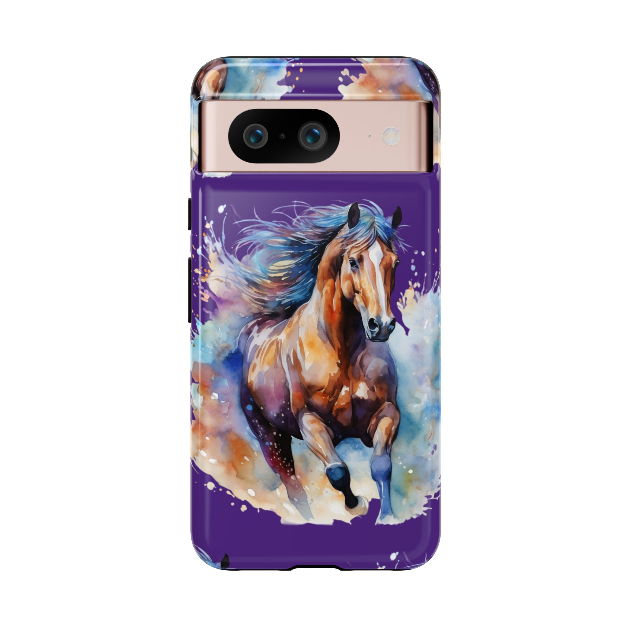 Colorful Horse Phone Case | Impact-Resistant, UV Protected, Horse Iphone Samsung Galaxy Case