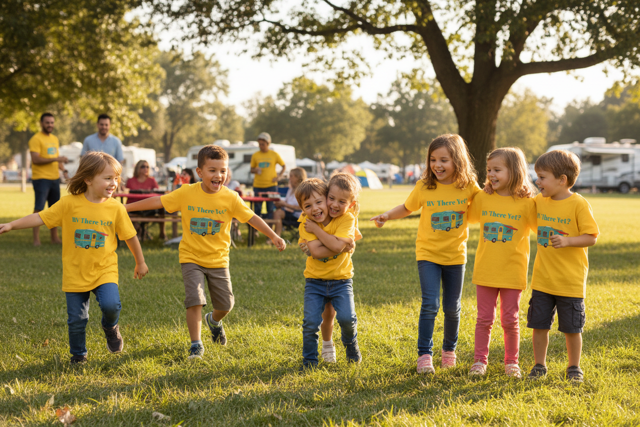 COUSIN SHIRTS, FAMILY REUNION TSHIRTS, RV THERE YET