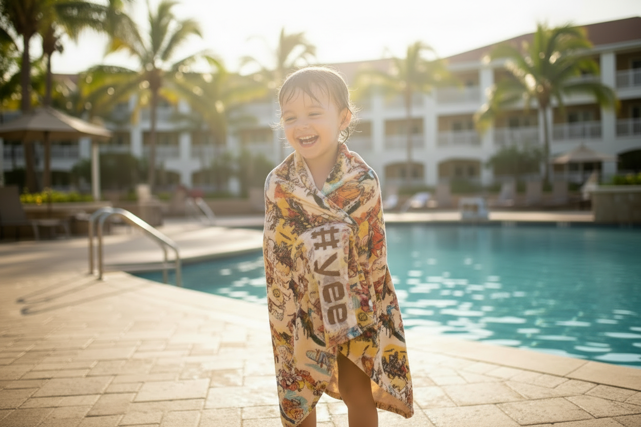 PERSONALIZED COWBOY TOWEL