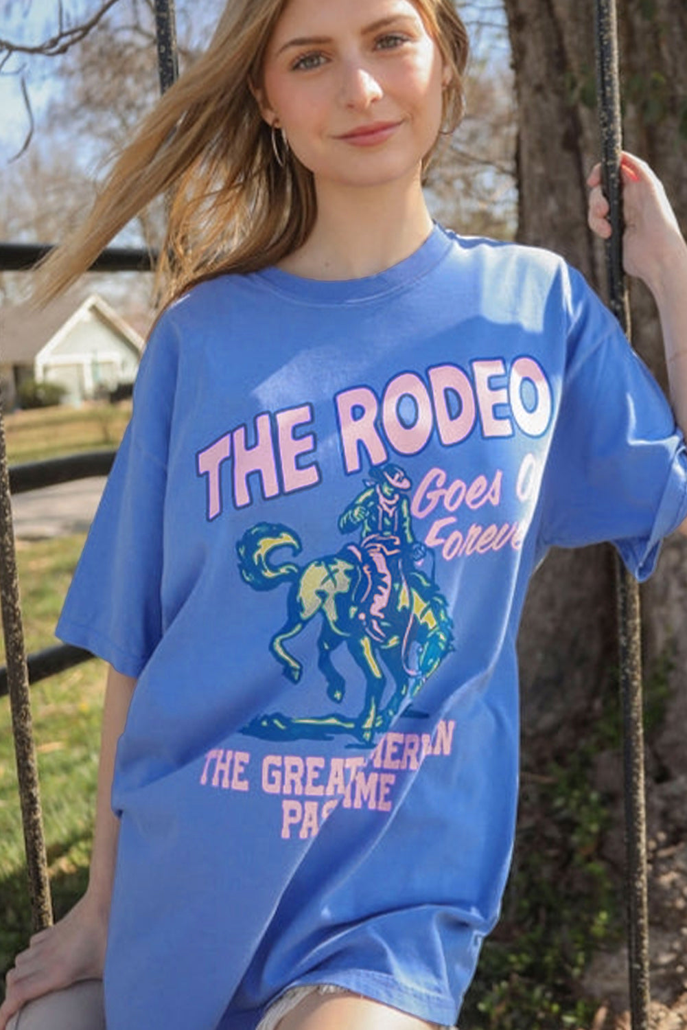 Rodeo Graphic T-Shirt | Classic Western Tee in Soft Cotton Blend