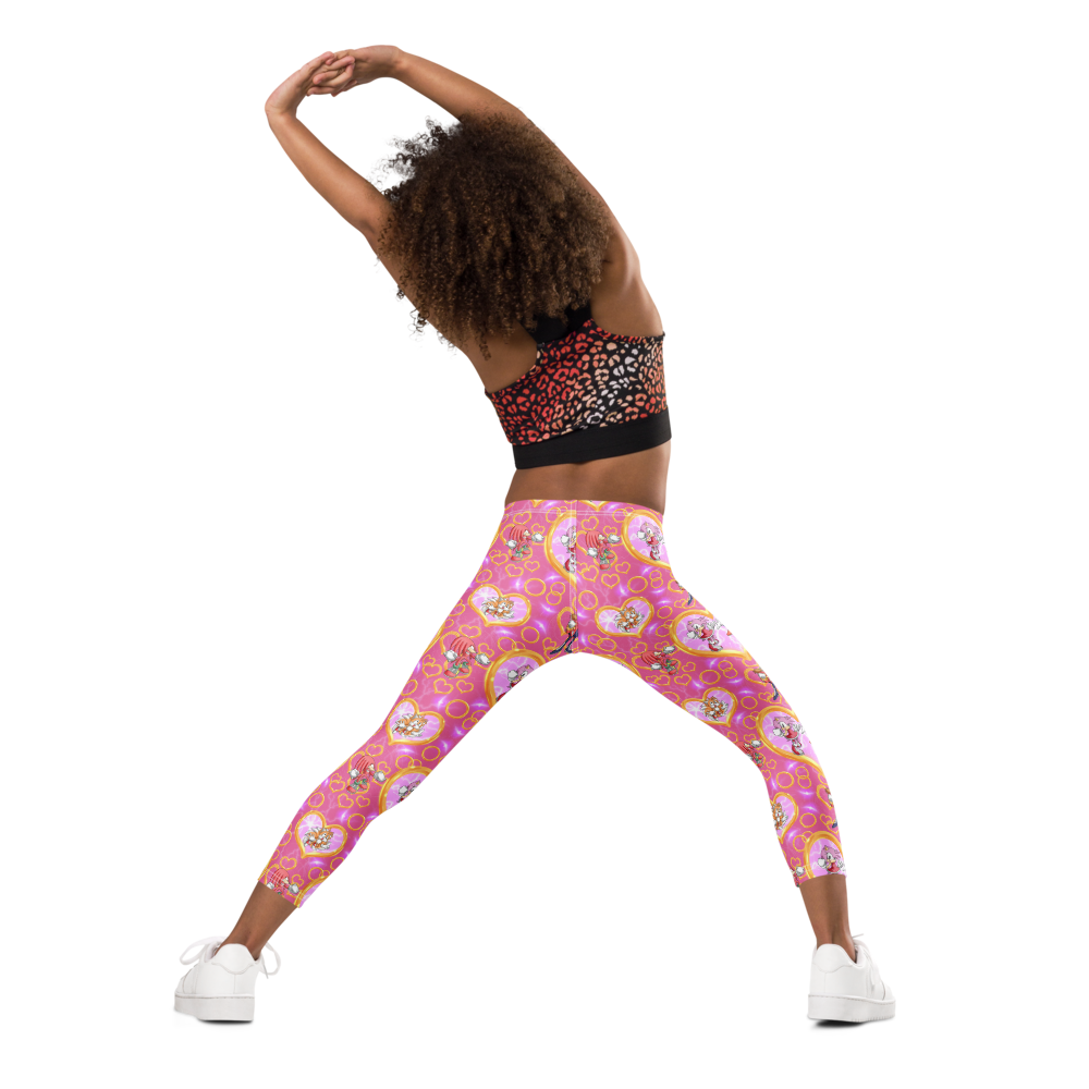 SONIC GIRL Youth Leggings – Pink Sonic & Friends Tween/Teen Sizes 8–20