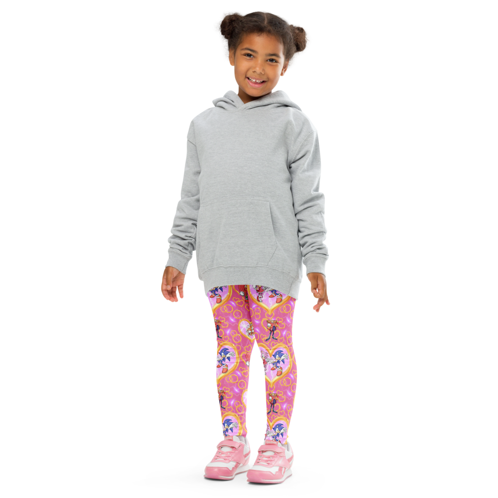 SONIC GIRL Youth Leggings – Pink Sonic & Friends Tween/Teen Sizes 8–20