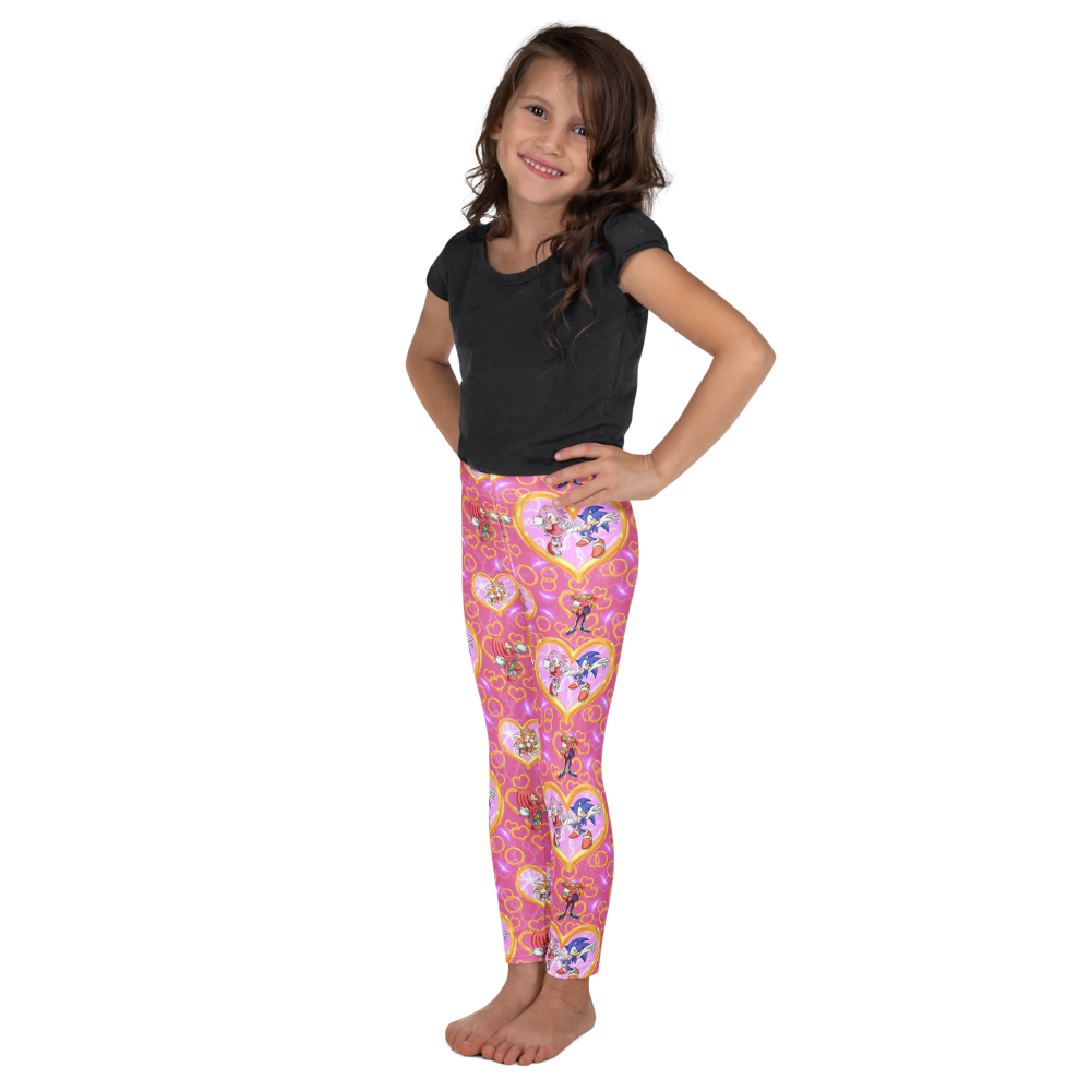 SONIC GIRL Youth Leggings – Pink Sonic & Friends Tween/Teen Sizes 8–20
