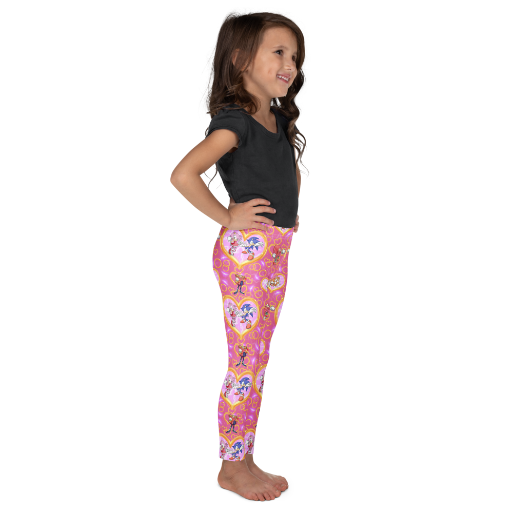 SONIC GIRL Youth Leggings – Pink Sonic & Friends Tween/Teen Sizes 8–20
