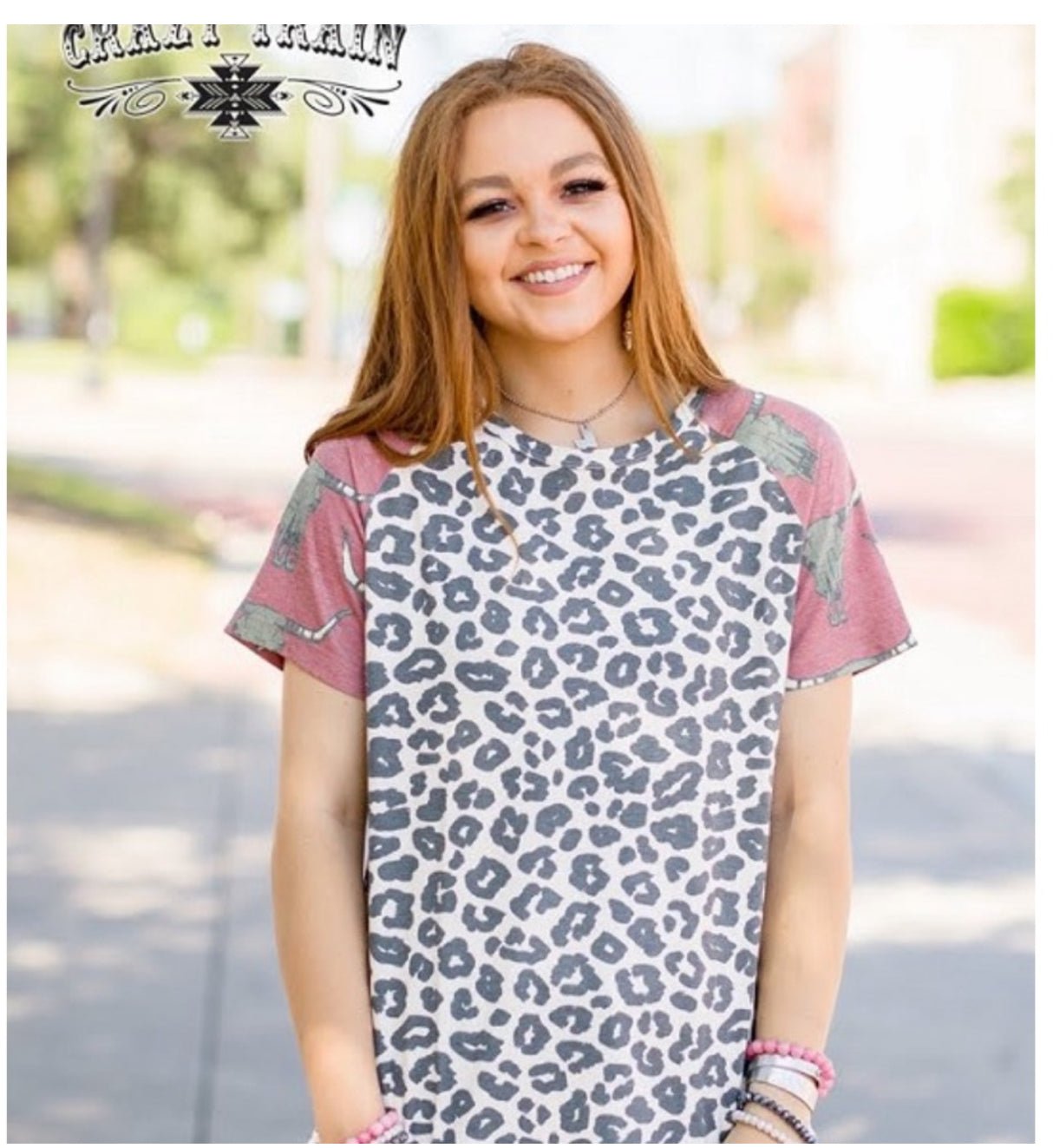 Cheetah & Cow Skull Tee – Cowgirl Vibes Only 🐆💀 - Razels