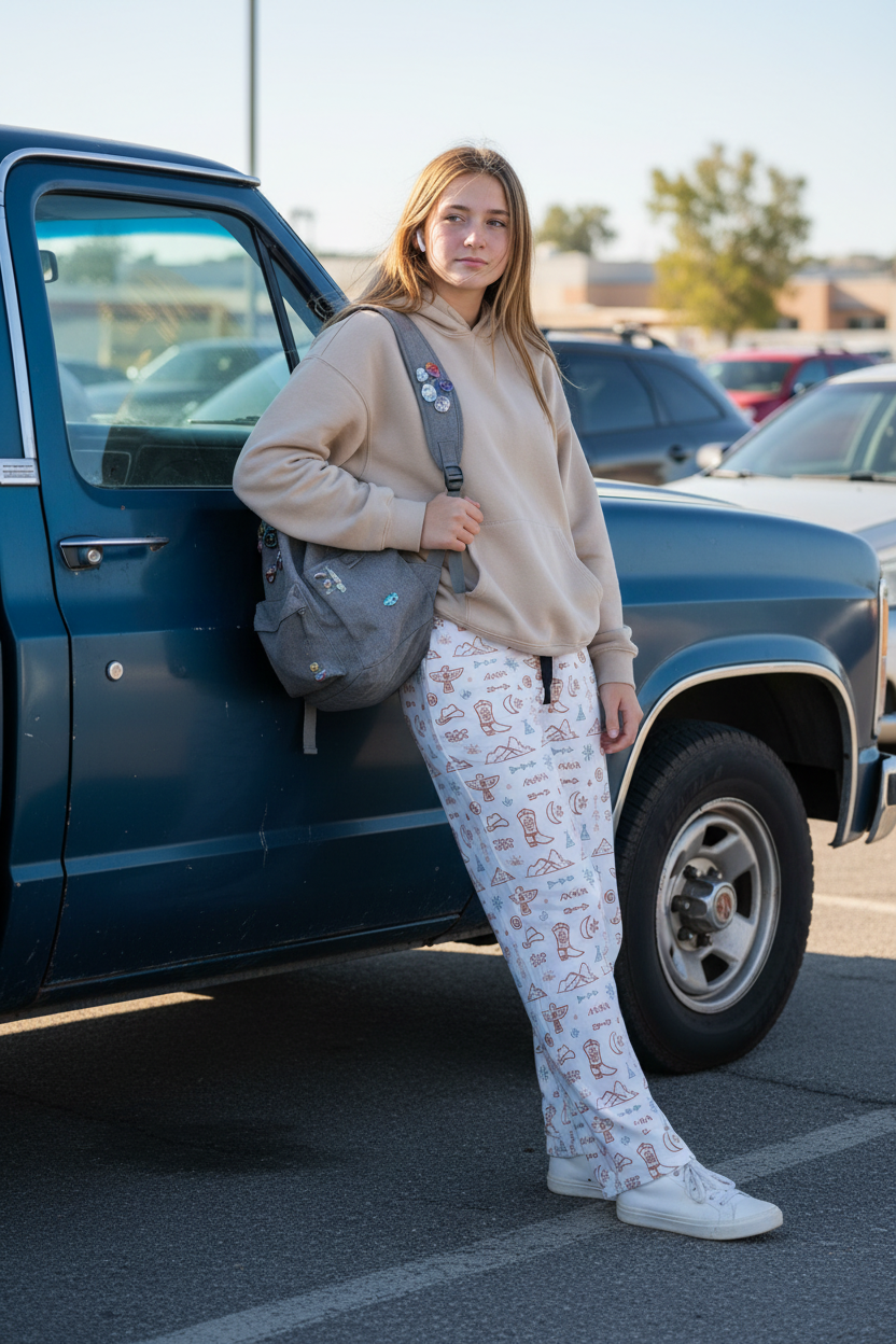 Cowgirl Pajama Pants | Western Print Lounge Pants