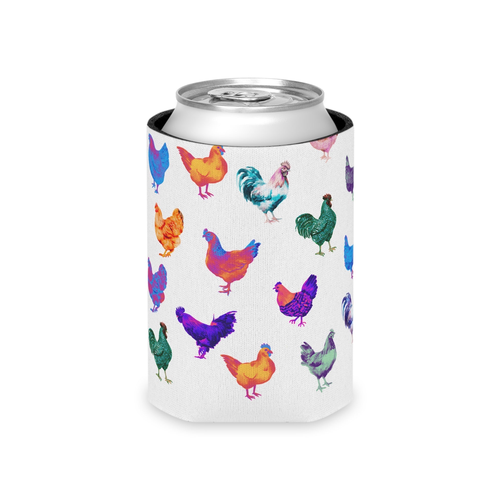Crazy Chicken Lady Can Coozy | Drink Holder Chicken Lovers - Razels