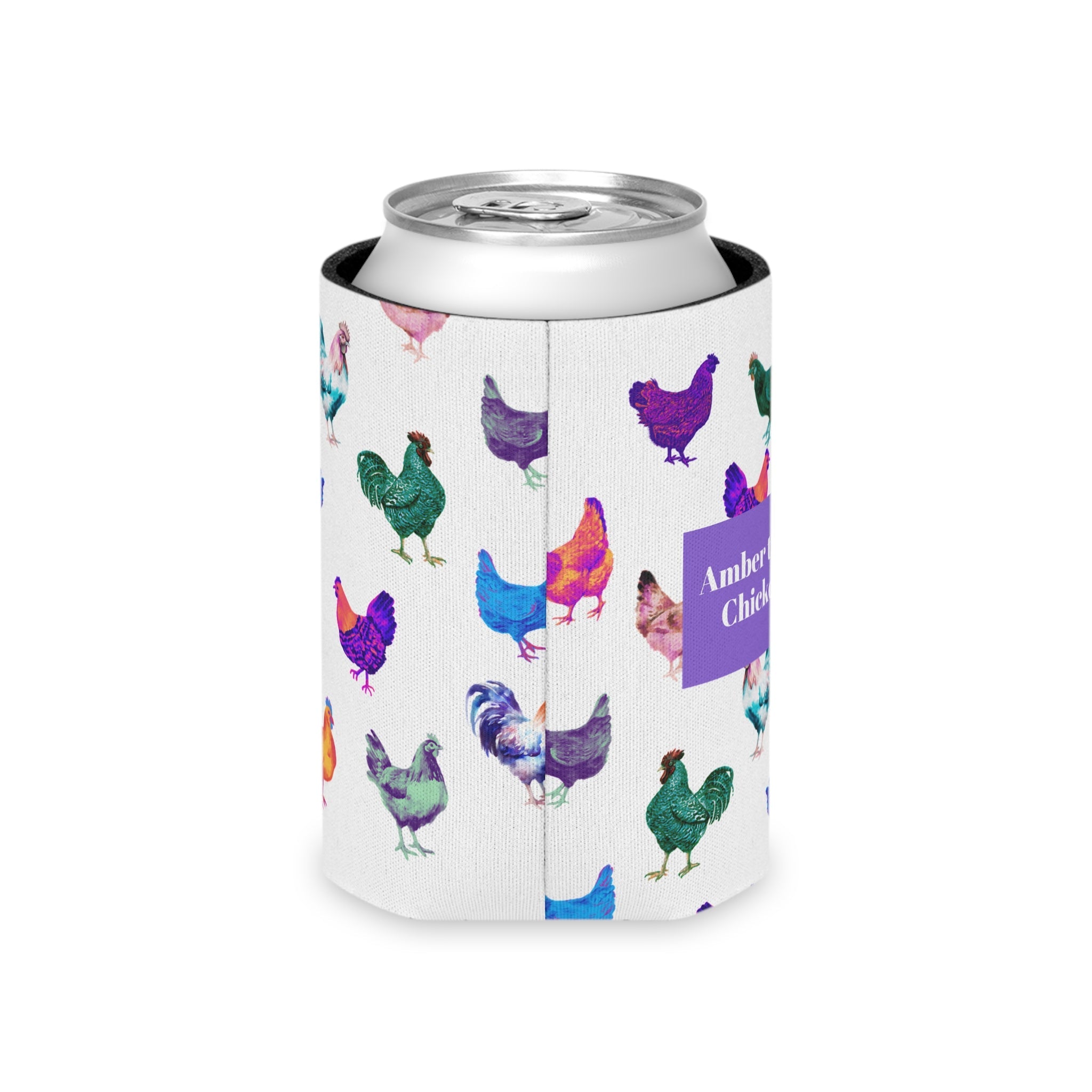 Crazy Chicken Lady Can Coozy | Drink Holder Chicken Lovers - Razels