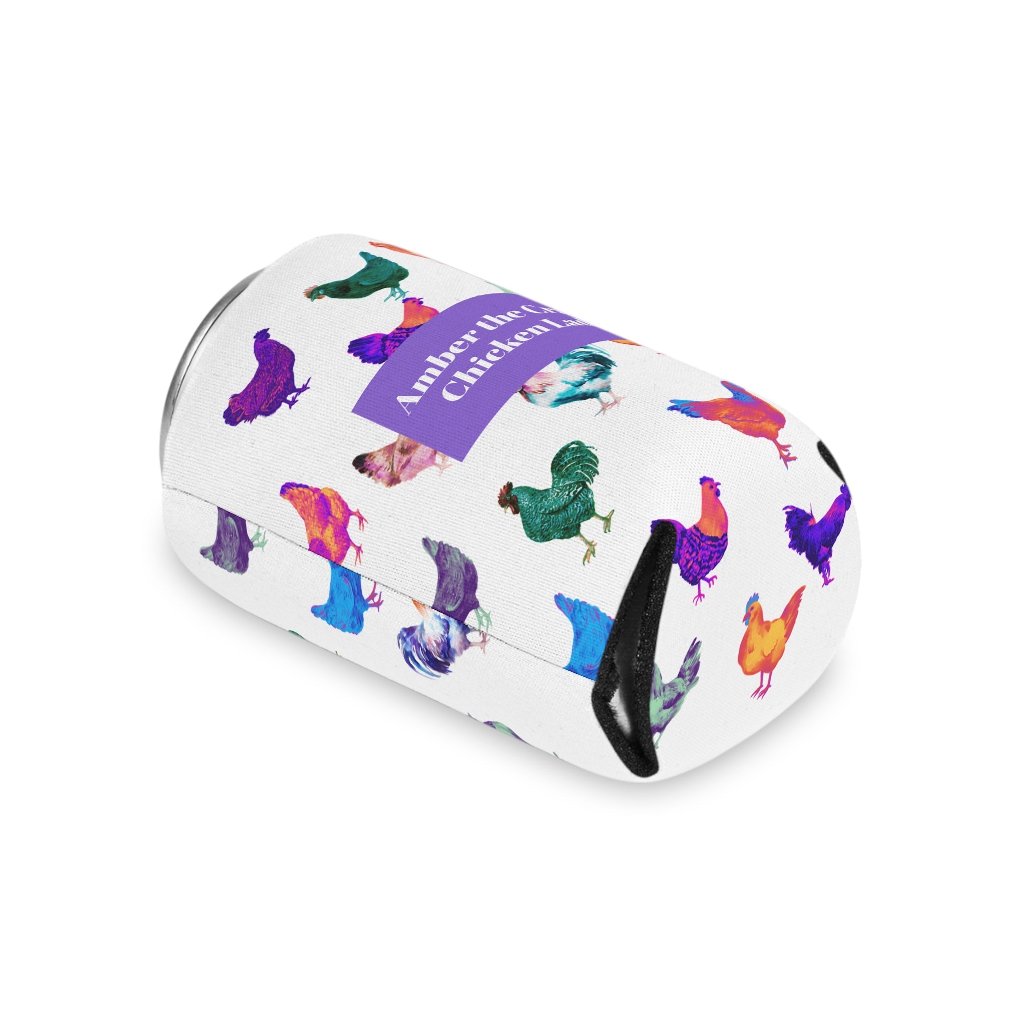 Crazy Chicken Lady Can Coozy | Drink Holder Chicken Lovers - Razels