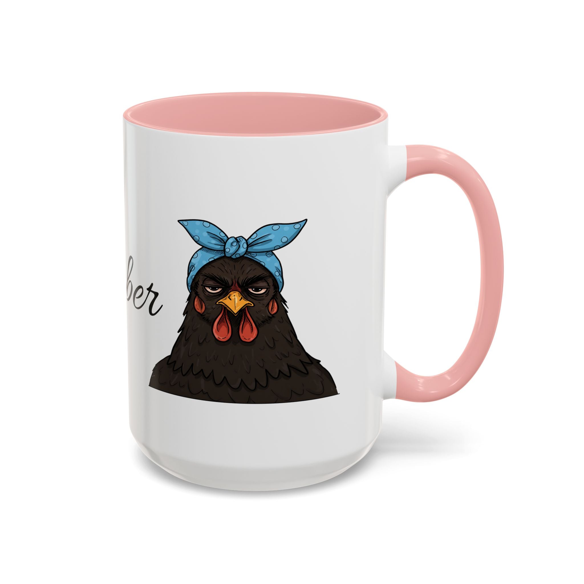 Crazy Chicken Lady Mug, Personalized Name, Mad Hen Mug, Chicken Coffee Cup, Gift for Chicken Lover, Quirky Coffee Cup - Razels