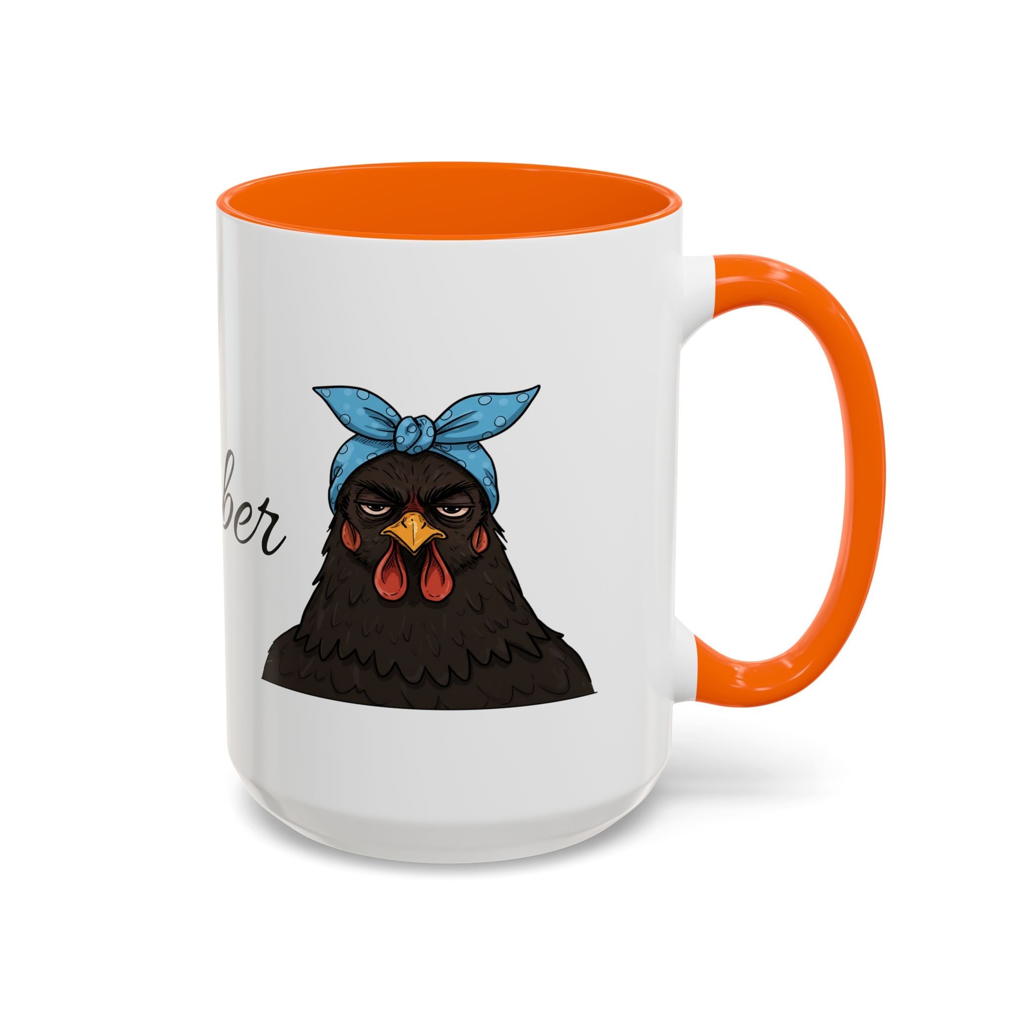 Crazy Chicken Lady Mug, Personalized Name, Mad Hen Mug, Chicken Coffee Cup, Gift for Chicken Lover, Quirky Coffee Cup - Razels