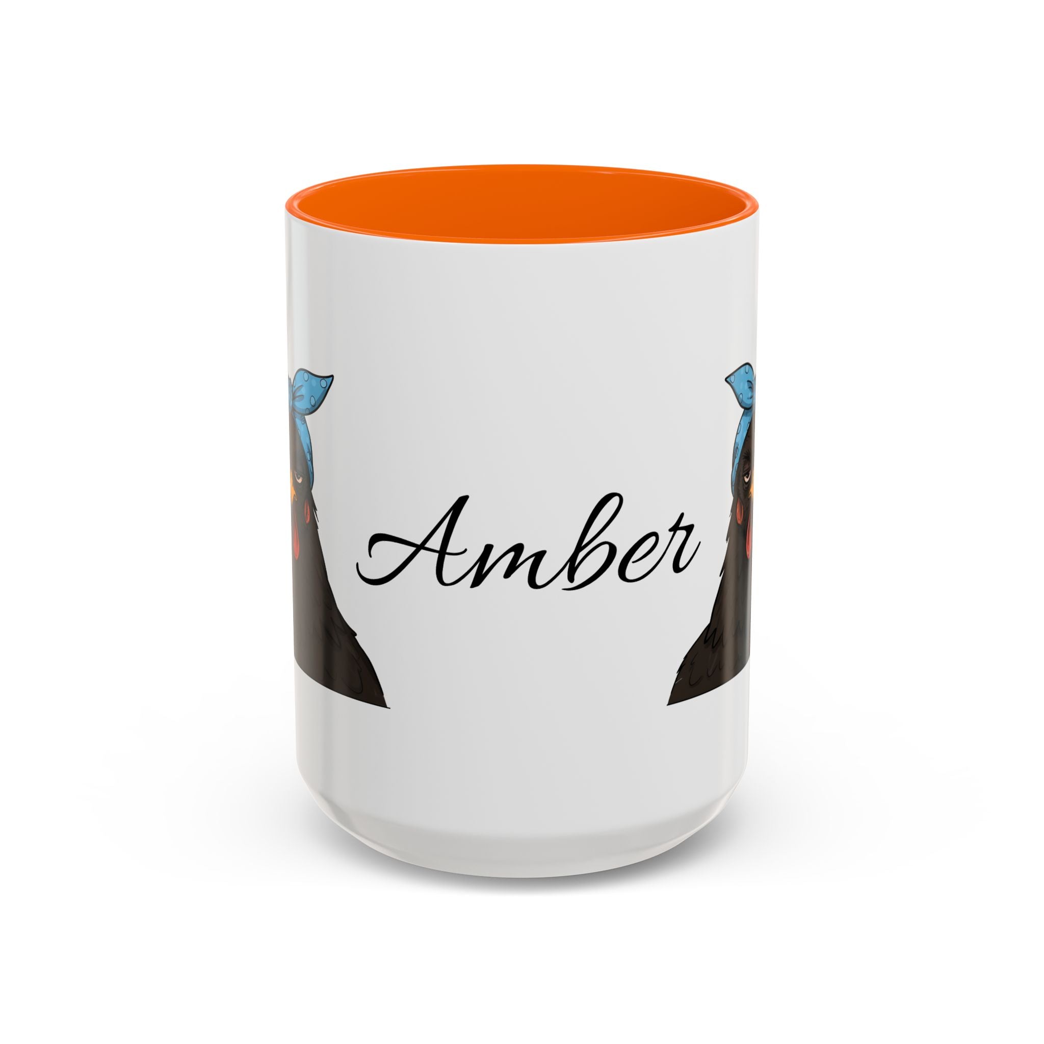 Crazy Chicken Lady Mug, Personalized Name, Mad Hen Mug, Chicken Coffee Cup, Gift for Chicken Lover, Quirky Coffee Cup - Razels