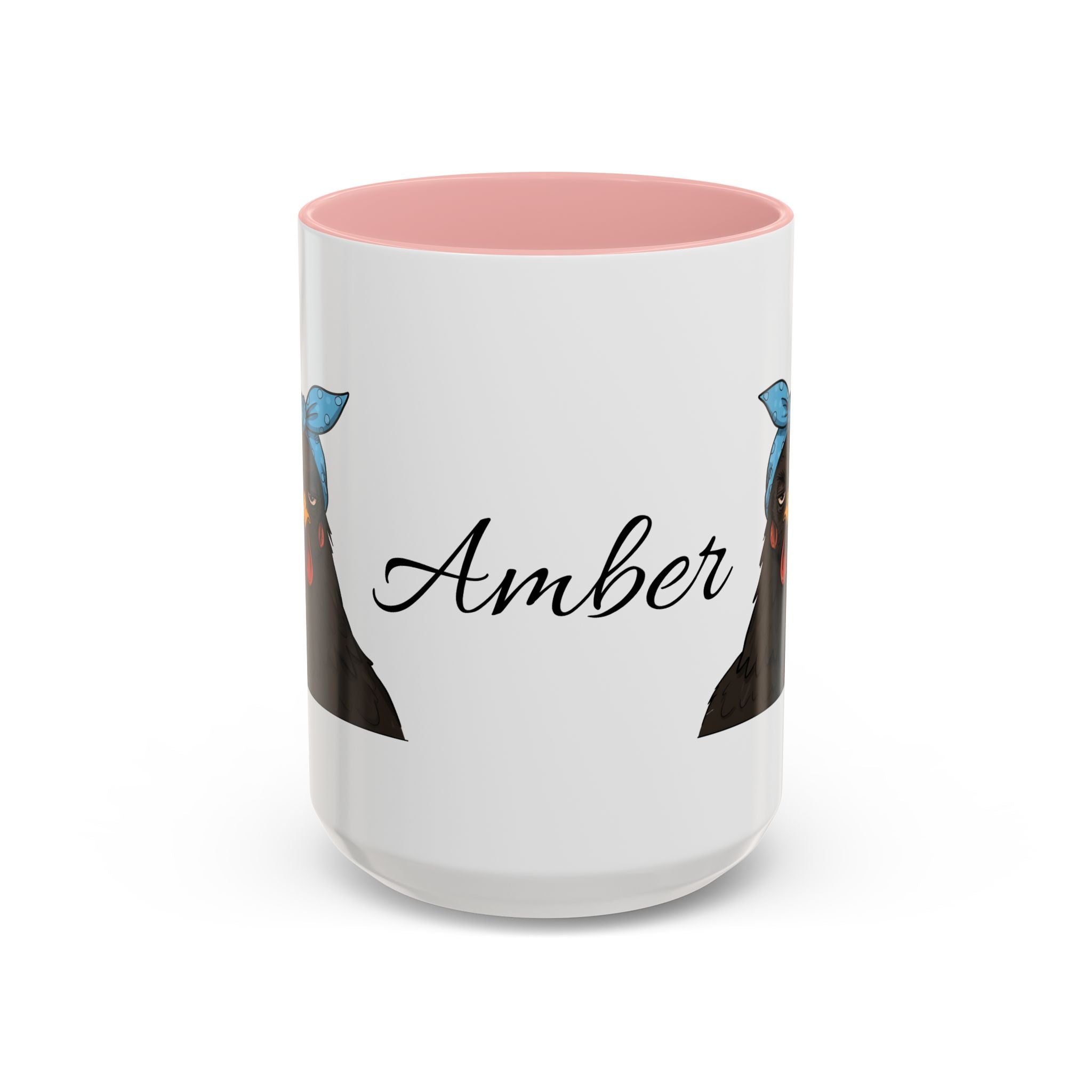 Crazy Chicken Lady Mug, Personalized Name, Mad Hen Mug, Chicken Coffee Cup, Gift for Chicken Lover, Quirky Coffee Cup - Razels